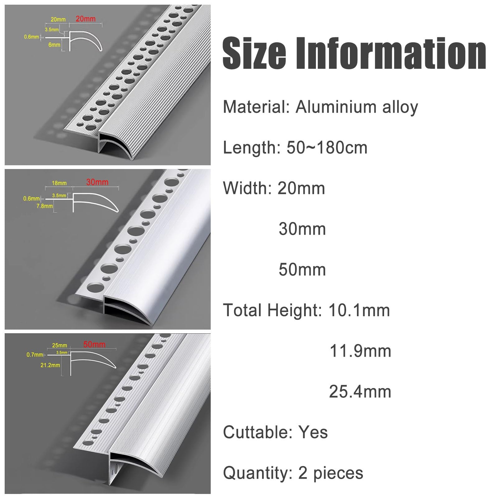 Traufkante aus Aluminium