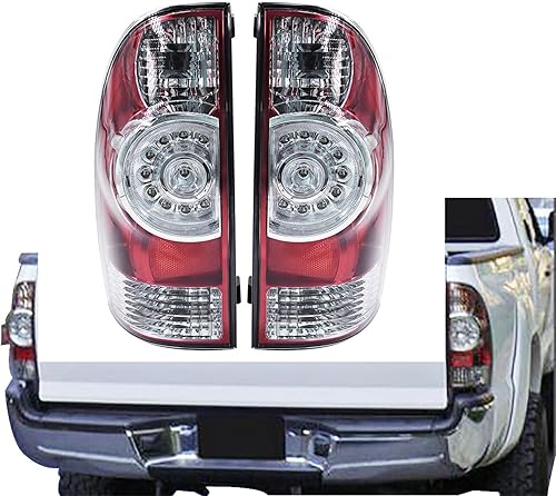 Silscvtt Luces traseras de freno LED de repuesto para Toyota Tacoma 2005-2015 815 8156004160 8155004160