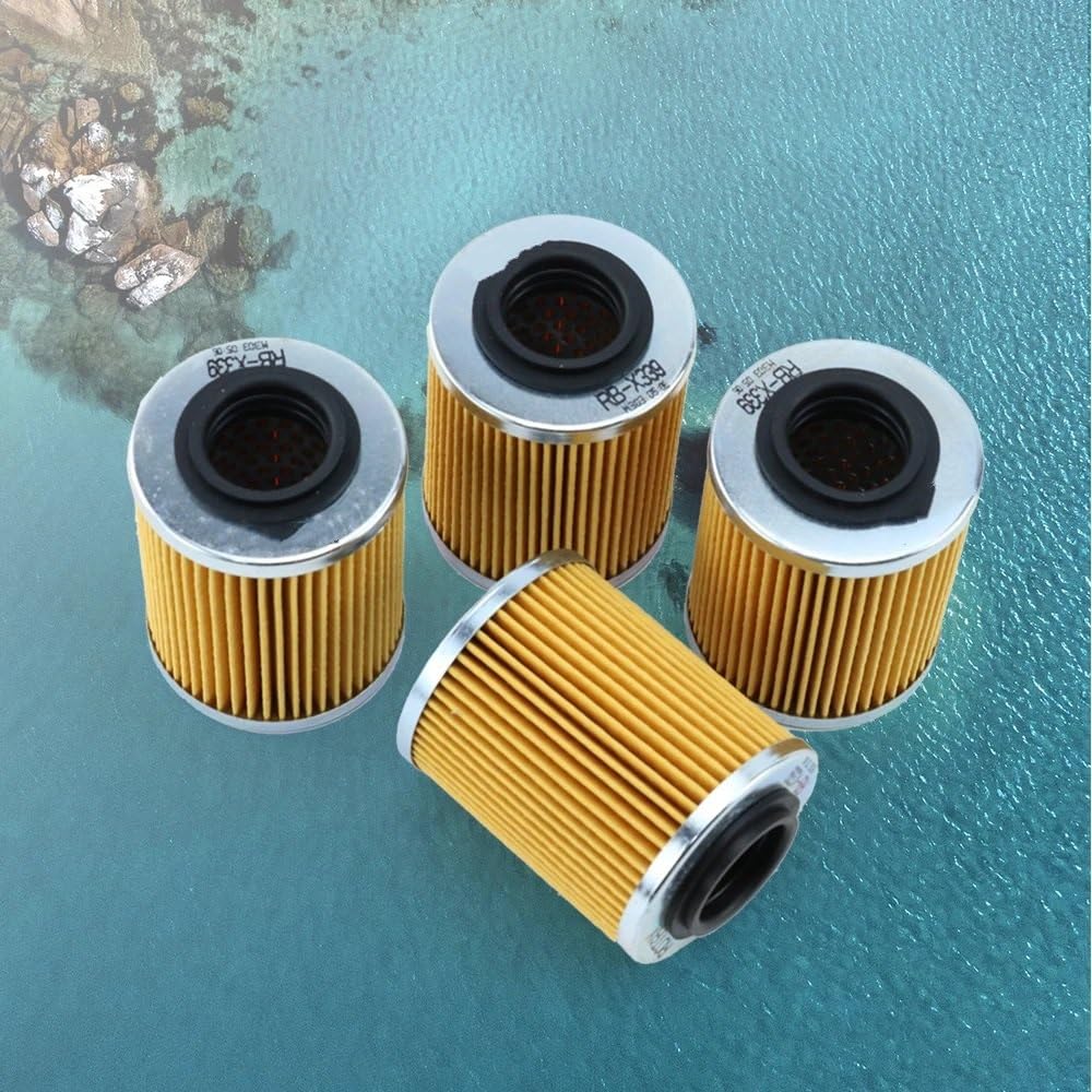 Kit de filtros aceite (10/20 unidades, 420256188, 420650500, 420956124, 293300086), compatible con DS650 RB-X3339, protege la caja cambios Filtro de aceite(10PCS)