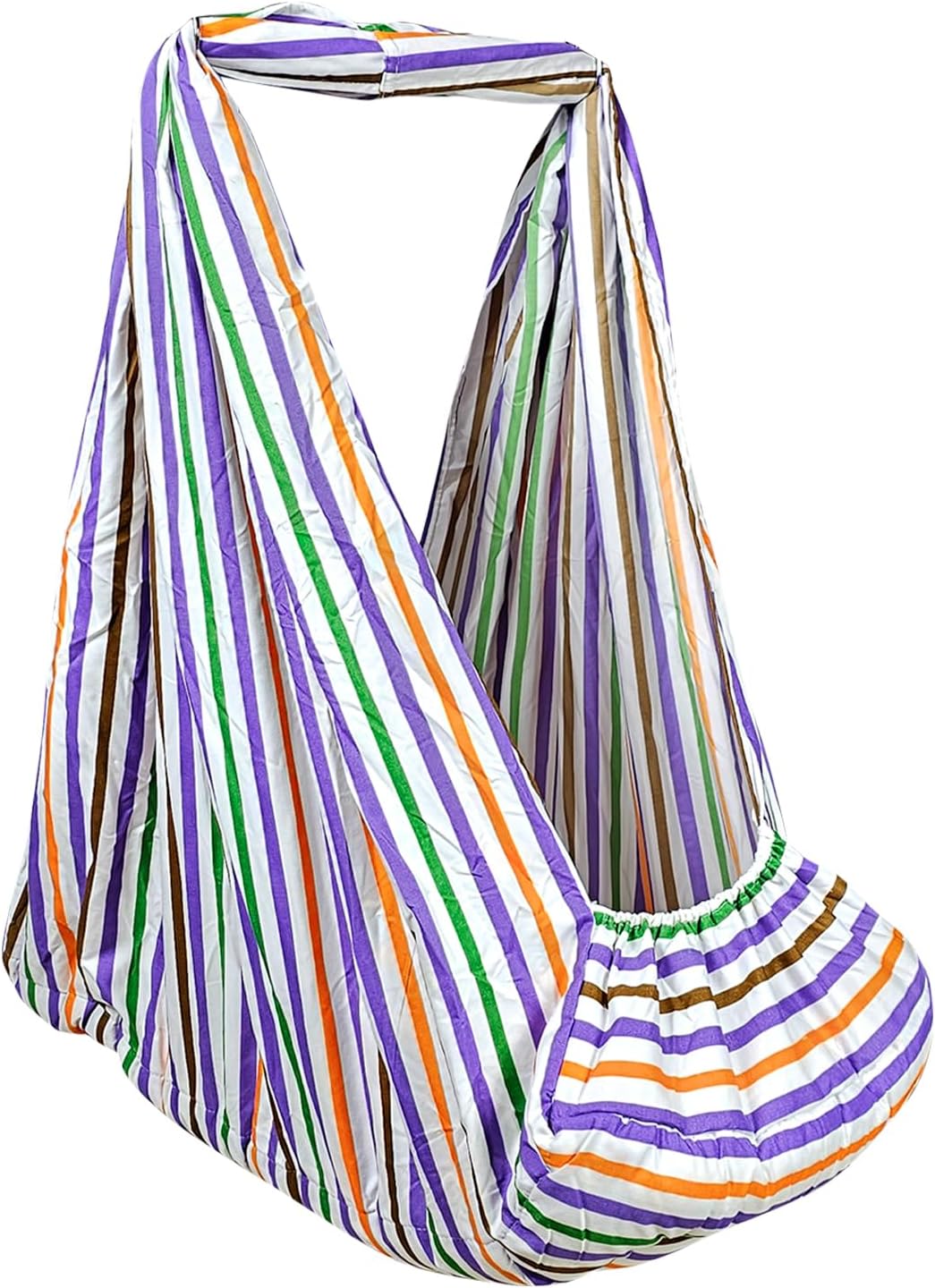 beetot Cotton New Born Baby Swing Cradle (Jhula) | Cradle Cloth, Removable Mattress Bed, and Mosquito Net (No Any Hanger Or Spring| Weight Capacity up to 20kg | Age from 0-12 Months | (Violet)