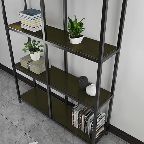 Miniatura 4 de CRE8TIVE Papel adhesivo de acero inoxidable negro bronce grueso, despegar y pegar, papel tapiz metálico cepillado de 12 x 80 pulgadas, rollo de