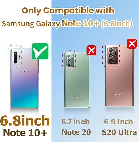 Miniatura 2 de Loheckle Funda para Samsung Galaxy Note 20 Ultra de 6.9 pulgadas para Samsung Galaxy Note 20 Ultra con soporte de anillo y cordón, diseño floral de