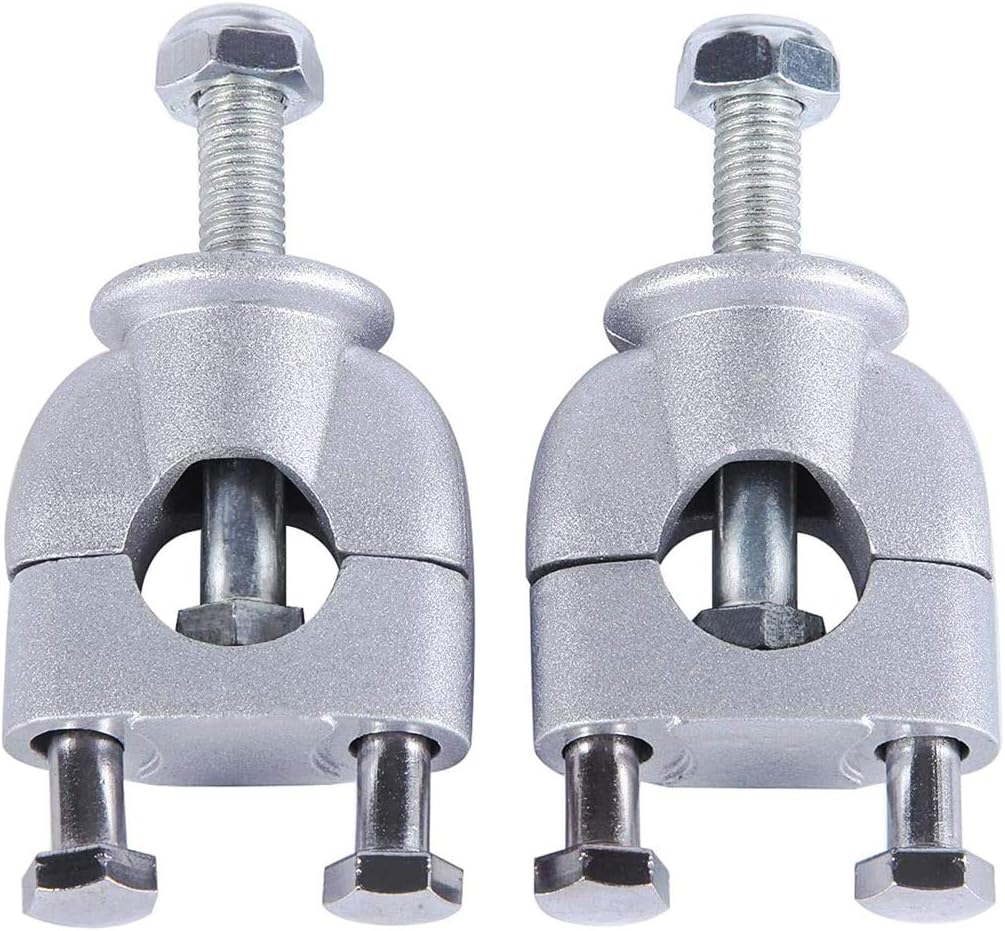 Motorcycle Handlebar Risers Mount Clamps 22mm 7/8" for Motorcycle Dirt Bike ATV