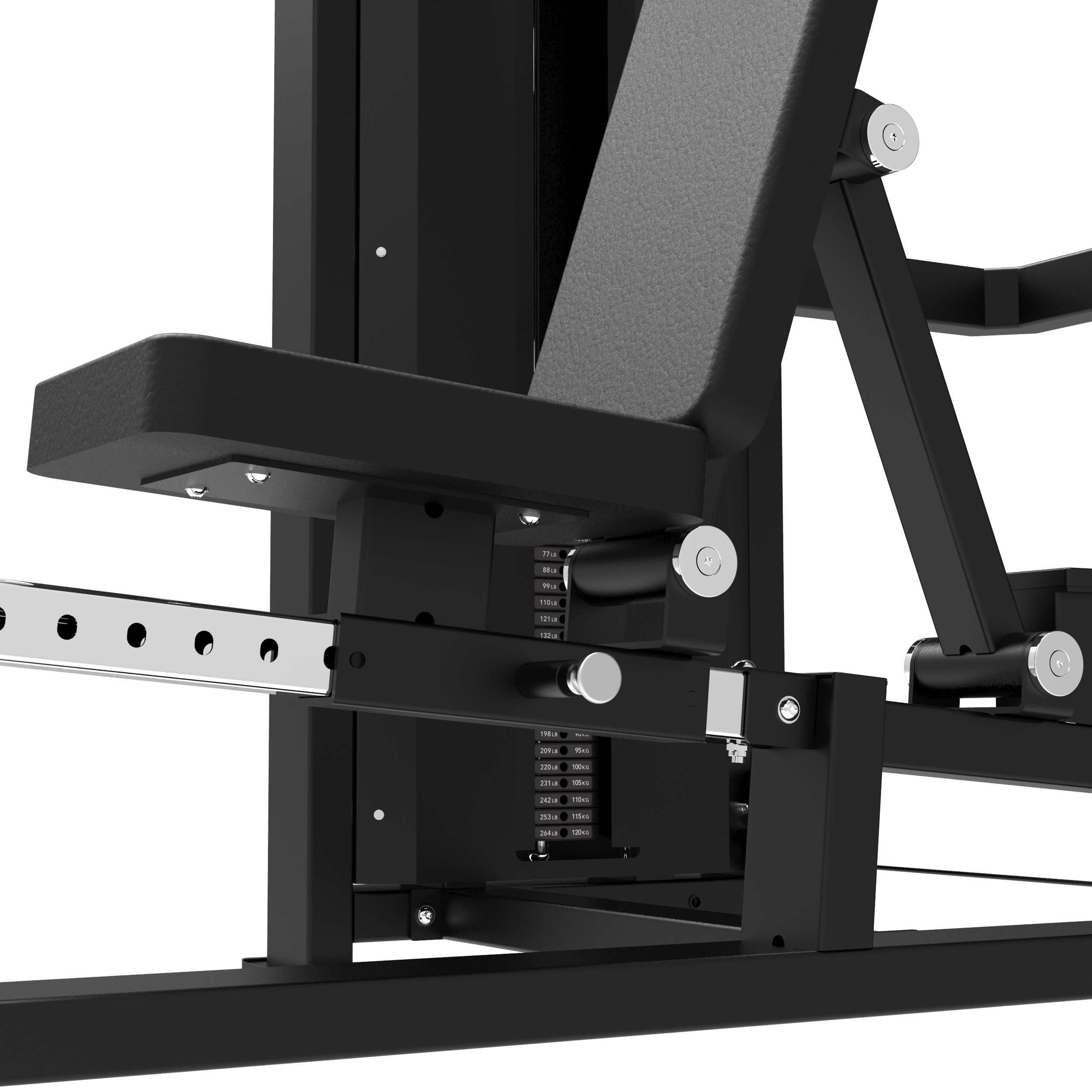 Tunturi Platinum Multi Press Kraftstation – Verstellbar – Ganzkörper-Training für den Oberkörper – V-Serie