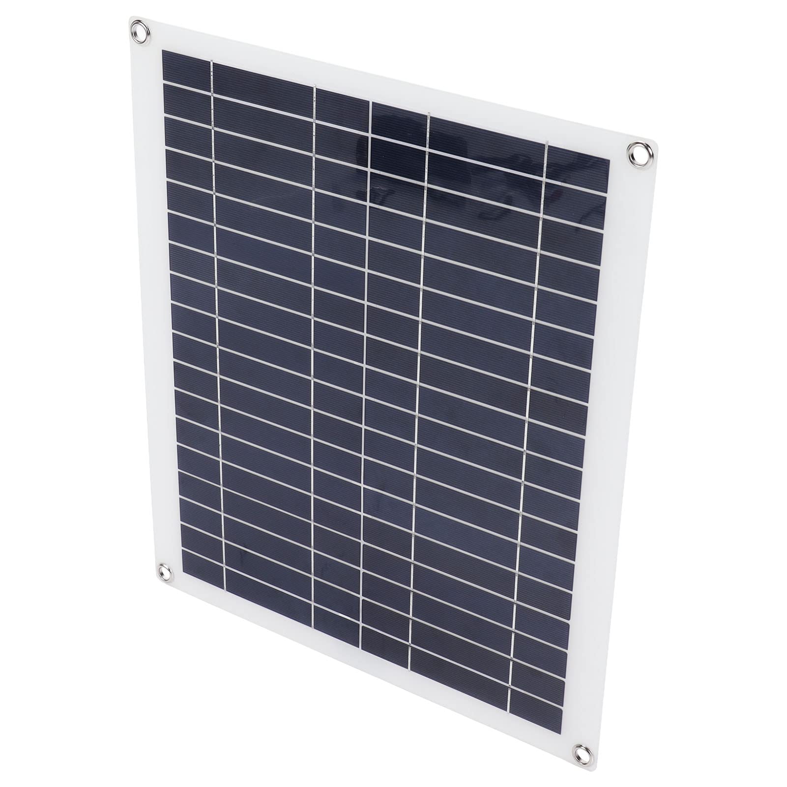 100-watowy Zestaw Startowy do Paneli Słonecznych 12 V, Zestaw do Paneli Słonecznych z Regulatorem ładowania Słonecznego 100 A 12 V / 24 V, Monokrystaliczny Moduł Fotowoltaiczny do Domu, Kempingu, łodz