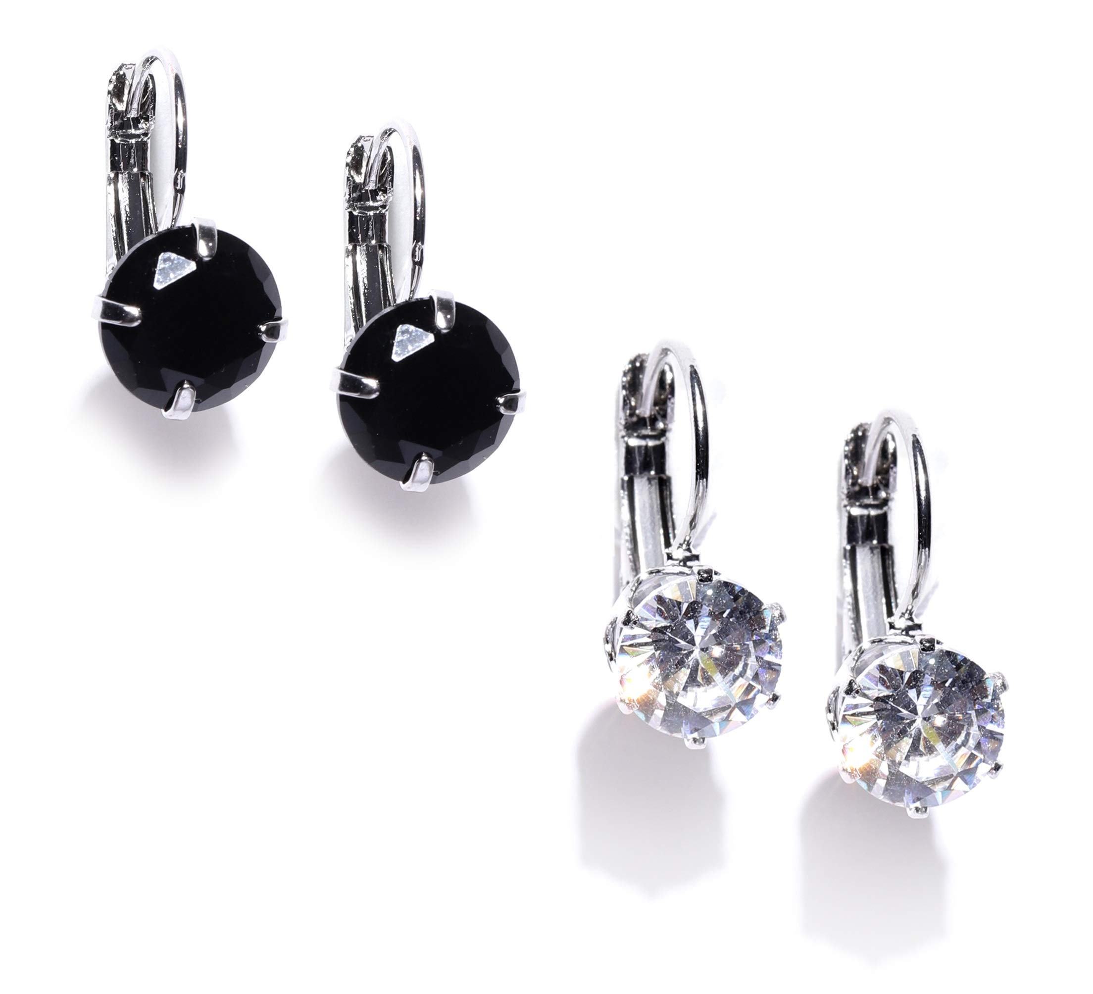 Cubic Zirconia Stud Earrings for Women & Girls-image-43