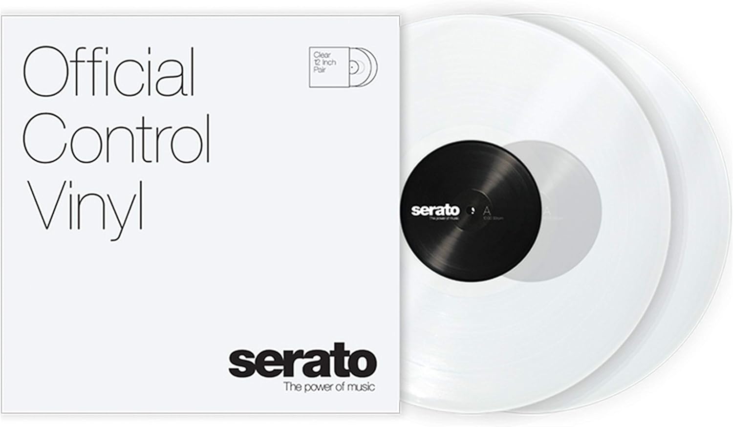 Serato Control Vinyl 12" Pair Blue