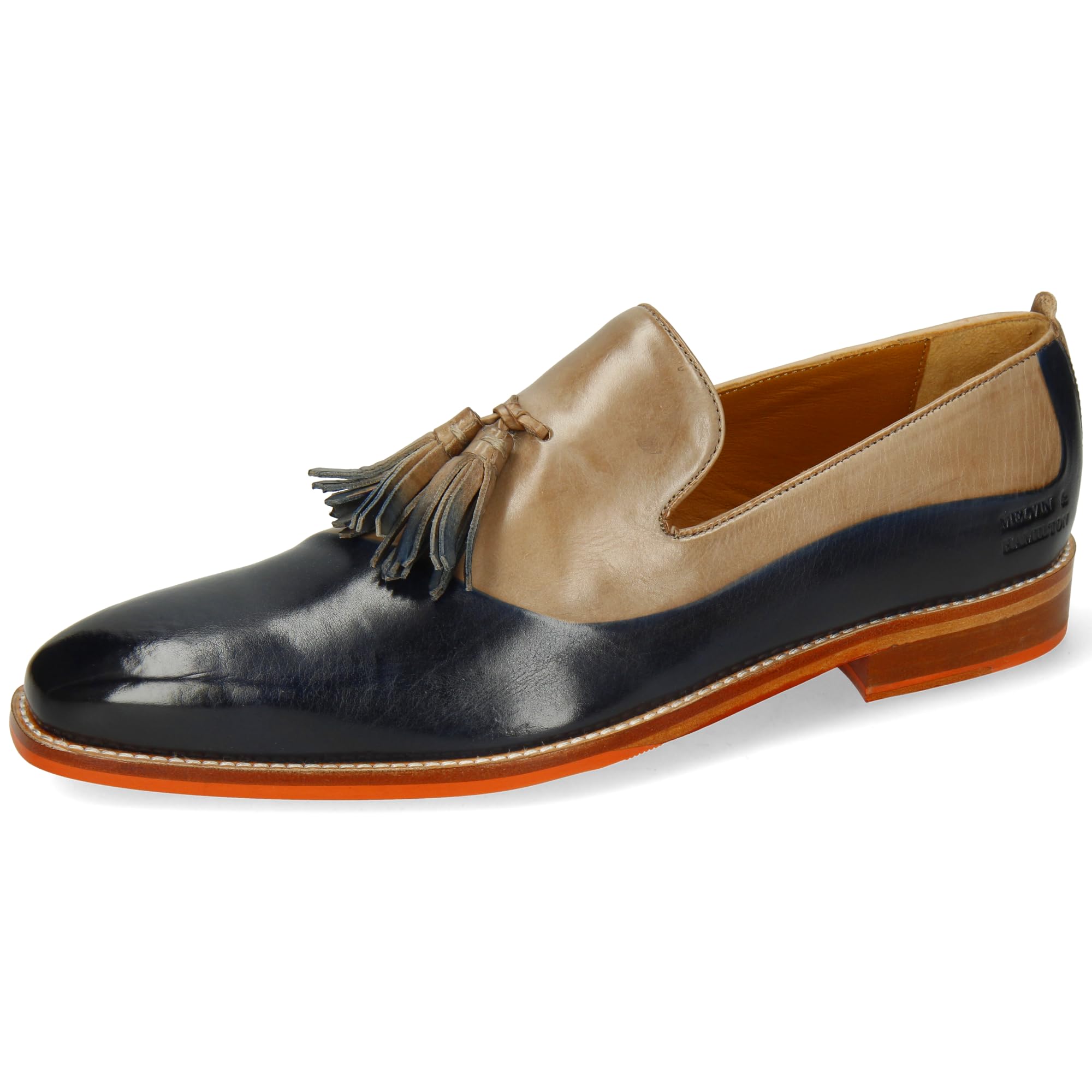 Melvin & Hamilton Leonardo 24 Men's Loafers, Blue, 11 UK