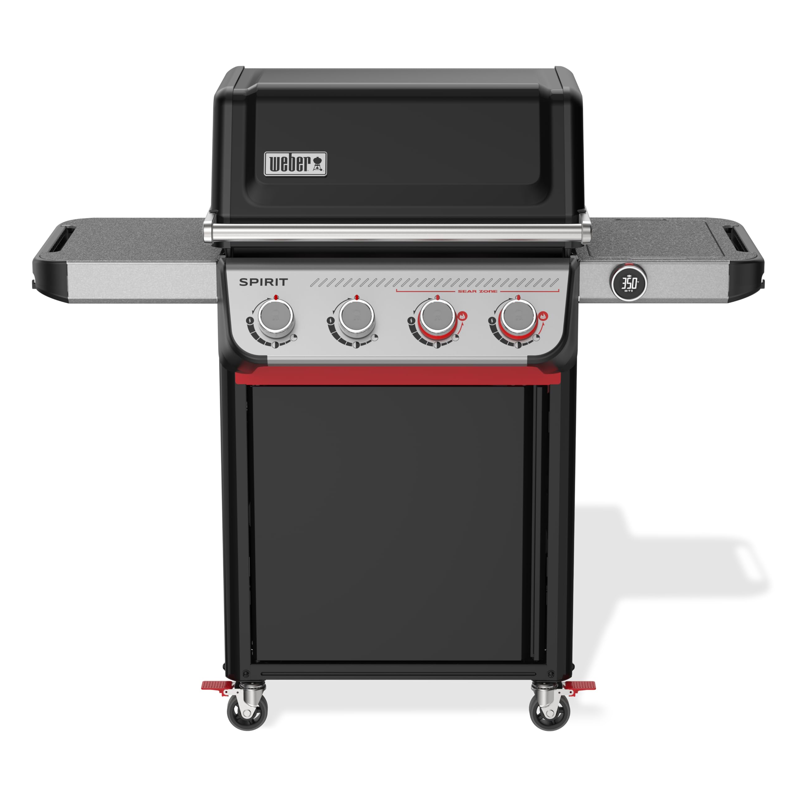 Weber® Spirit® EX‑425C Smart Gas Grill for Outdoor Cooking, Propane, Black