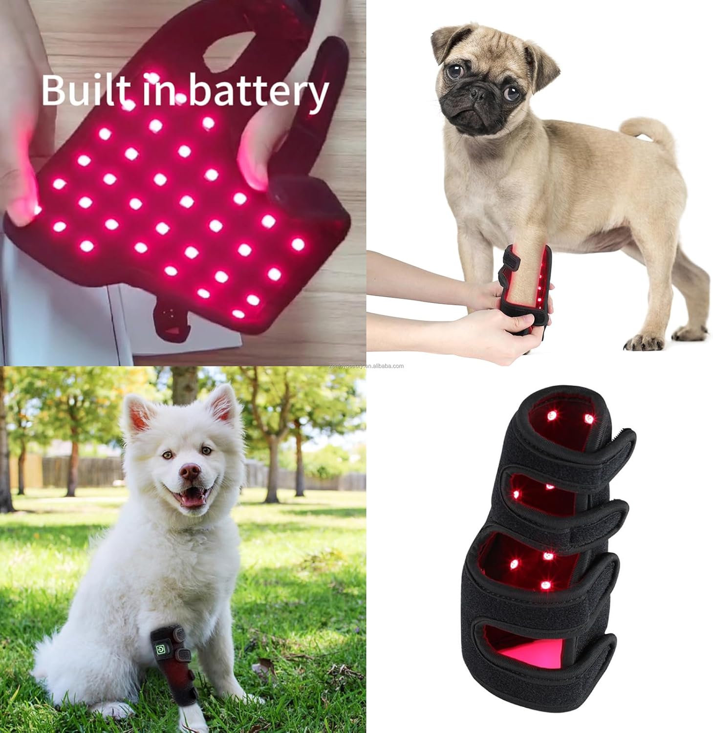 Infrared and Red Light Therapy for Dogs, Therapy Device for Pet, Vet Infrared Light Therapy for Pet Arthritis Pain Relief, Muscle and Joint Pain