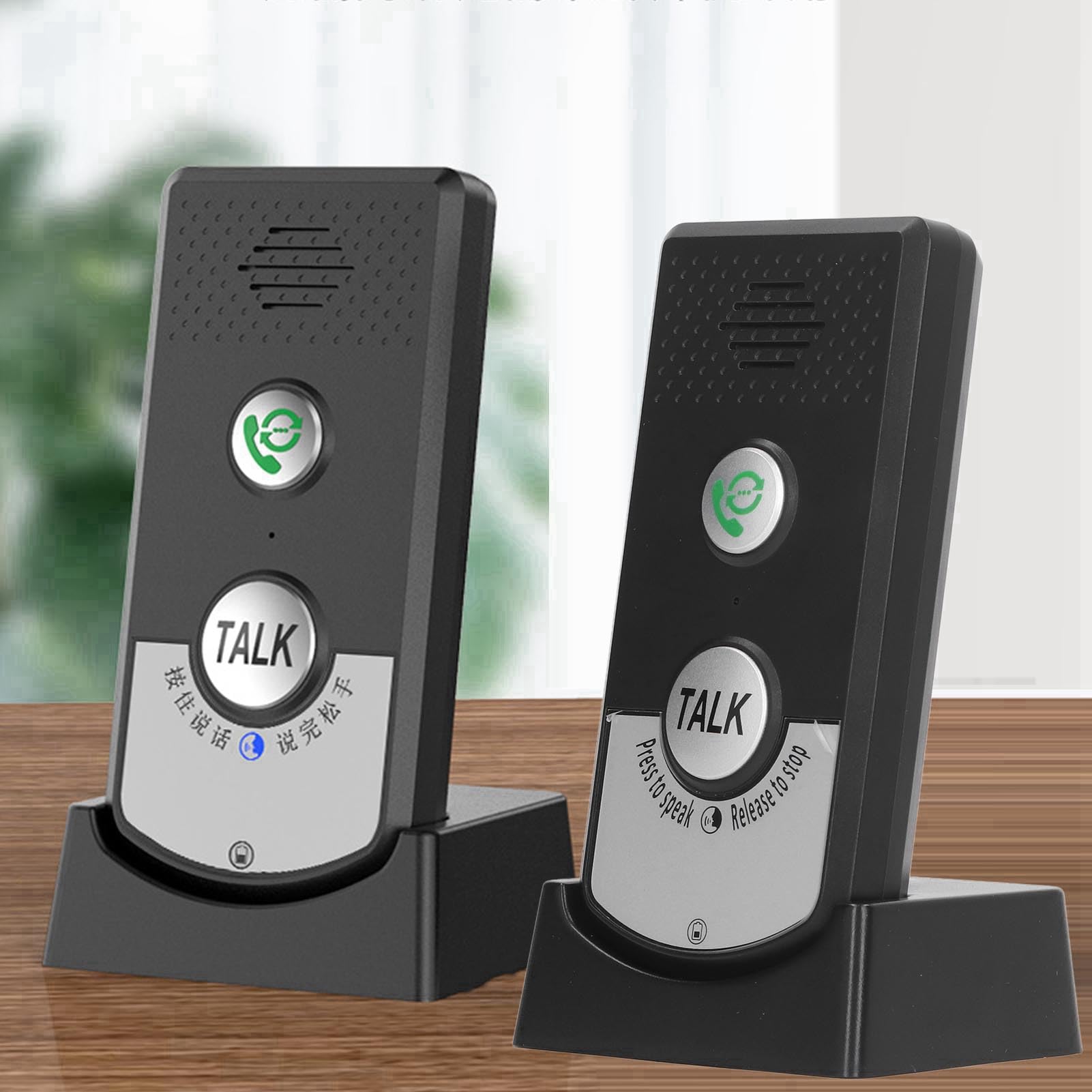 Intercomunicador Inalámbrico Bidireccional para Comunicación de Voz en Casa Resistente al Agua Largo Alcance