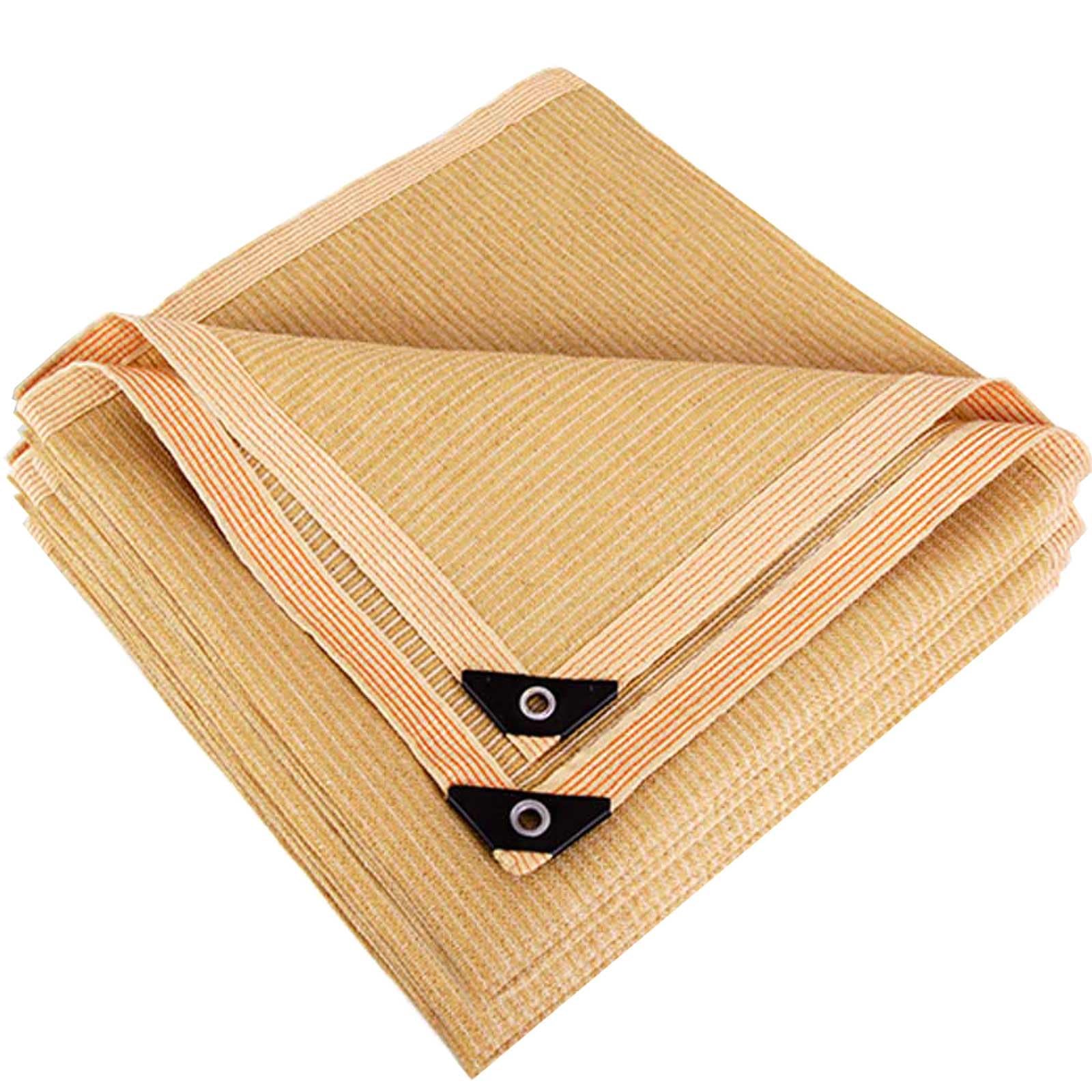 WQPMNYG Outdoor Sunshade 95% Shade Netting for Garden Patio & BalconyHeat Insulation with Grommets & Cable Ties 5x10m (16.4x32.8ft) UV Protection and Privacy Screen