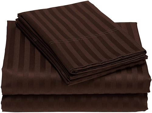 Miniatura 5 de WegaLinen 5 Piece Split King Sheet Set Cotton All Season Burgundy Bed Sheet Set with 2 Pillowcases 800 Thread Count