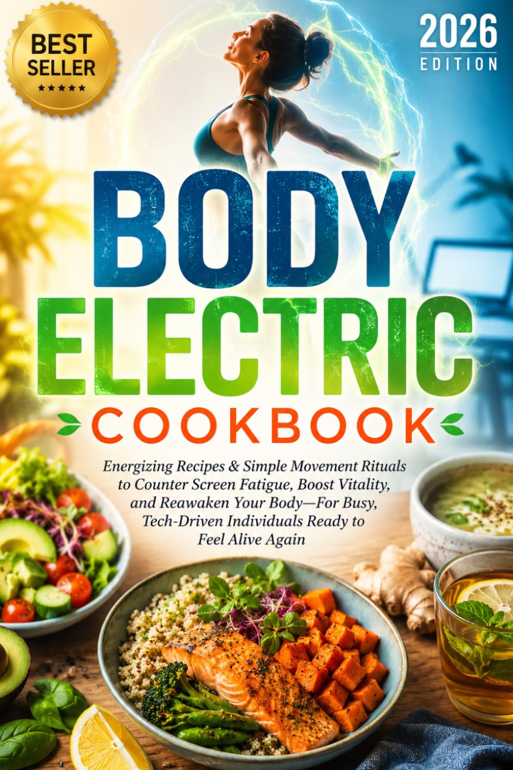 Body Electric Cookbook: Energizing Recipes & Simple Movement Rituals to Counter Screen Fatigue, Boost Vitality, and Reawaken Your Body—For Busy, Tech-Driven Individuals Ready to Feel Alive Again