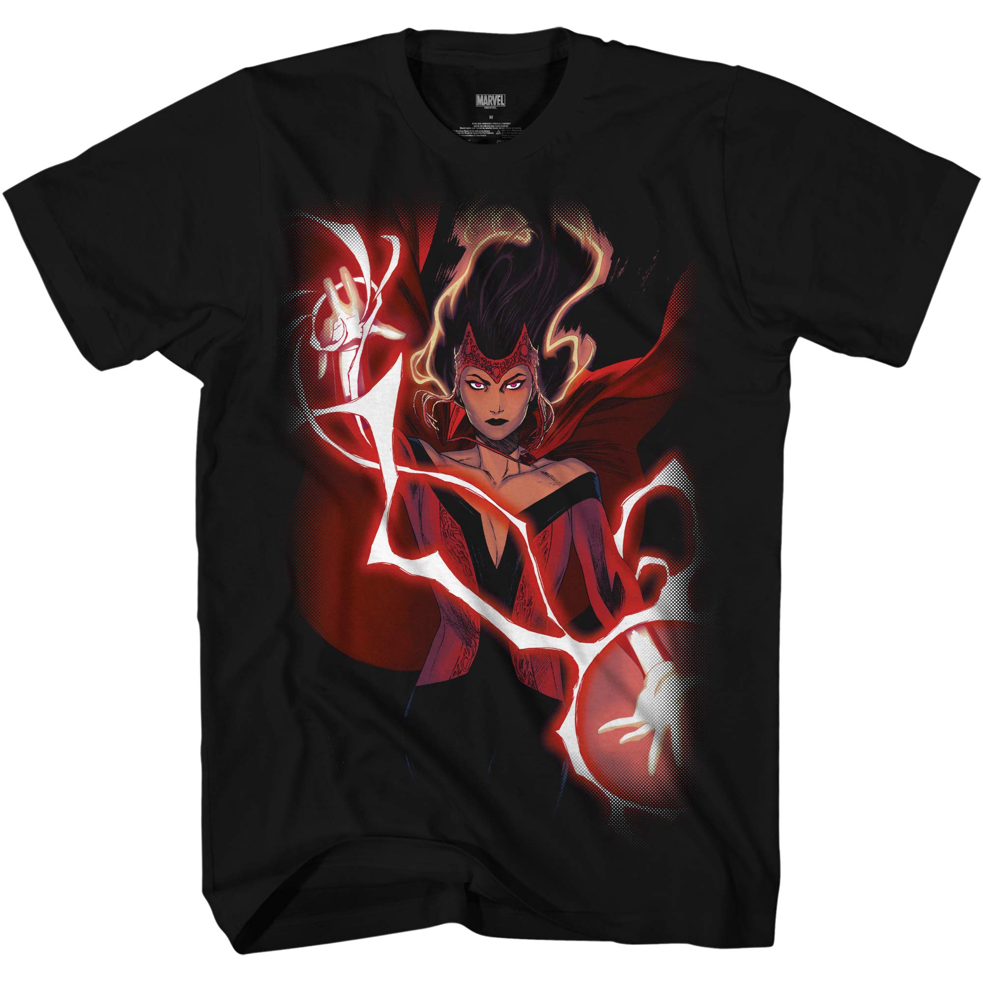 Marvel Scarlet Witch by Kirs Anka Comics Offically Licensed Adult T Shirt