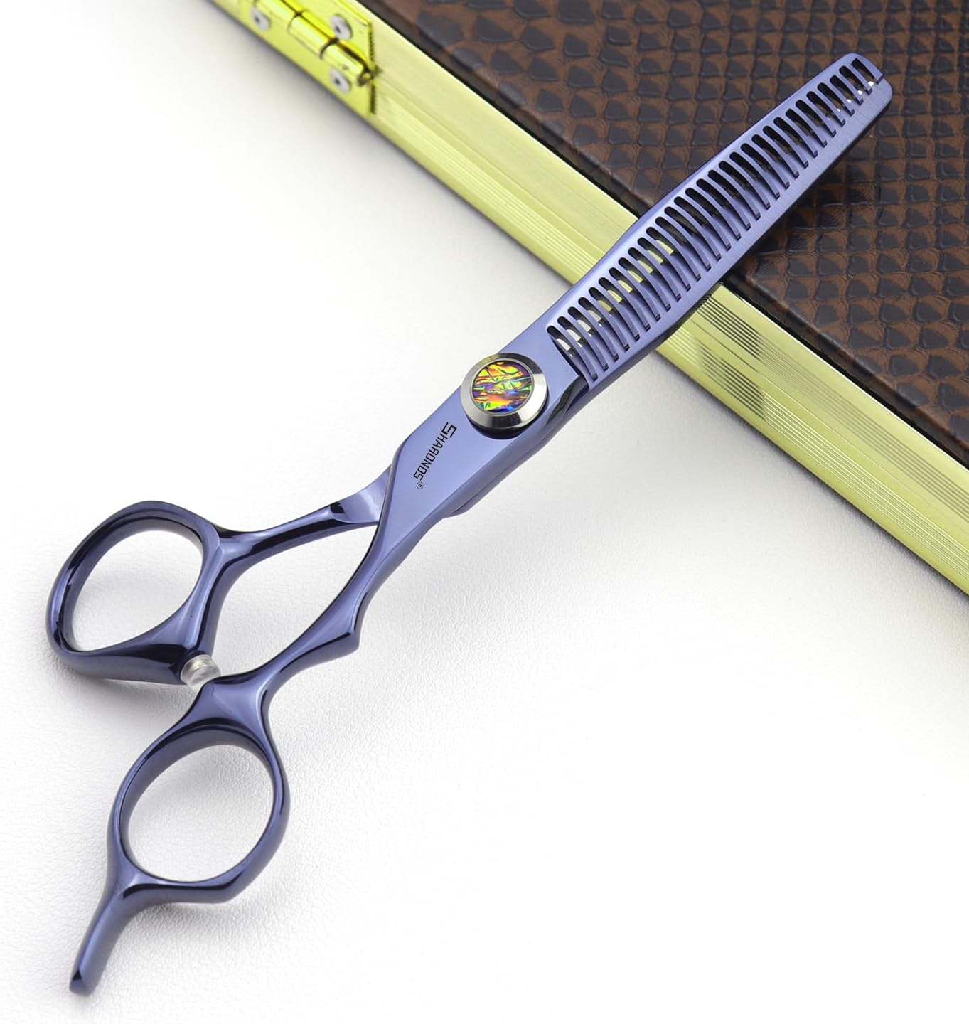 6/6.8/7-inch Hair Styling Scissors, Hair Clippers, Japanese 440C Steel Scissors, Suitable for Hairdressers and Salons, etc (6+6.8 inch 3pc)
