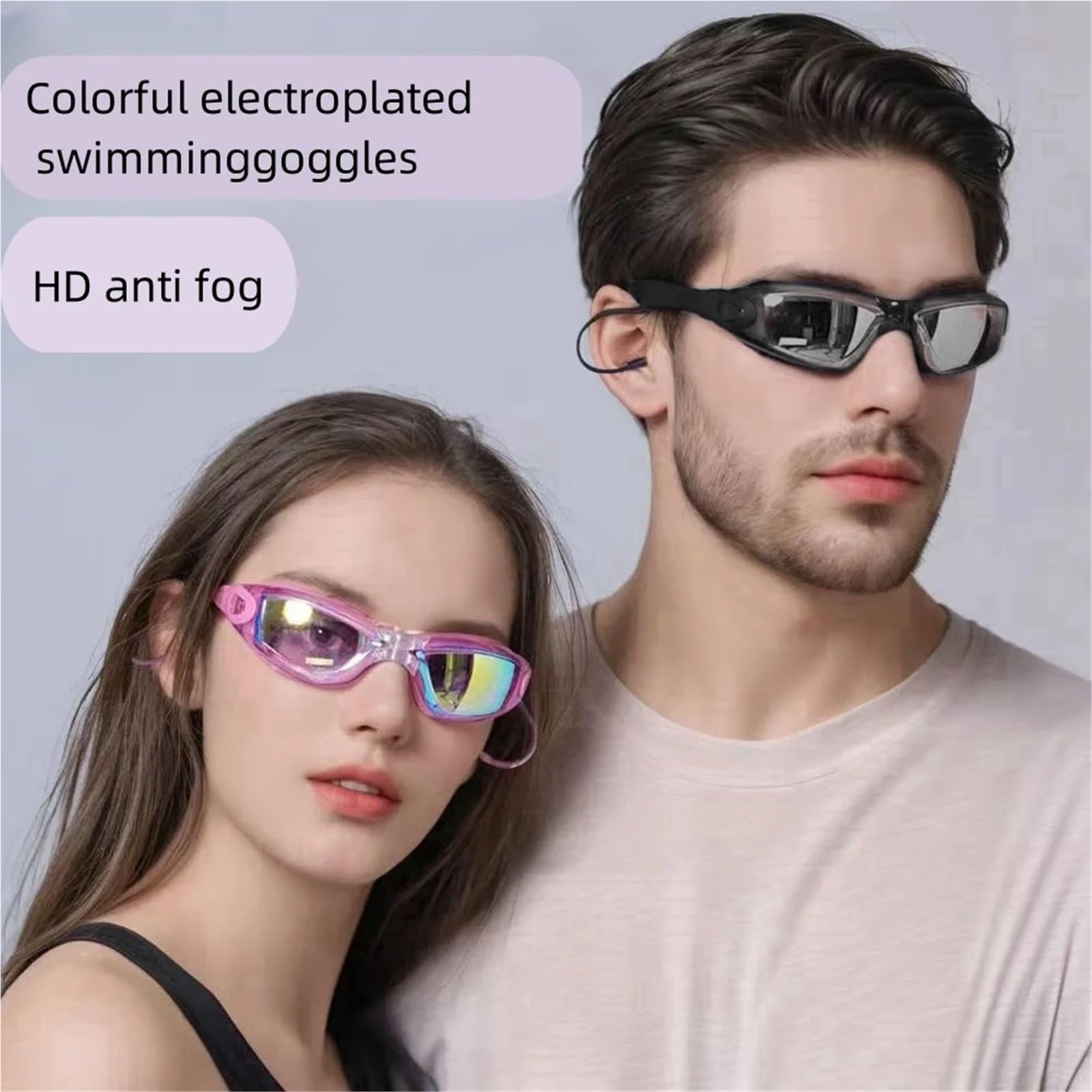 Occhialini Nuoto Uomo Oculari subacquei ad alte prestazioni for il nuoto - Occhiali di sicurezza unisex for sport acquatici e tempo libero