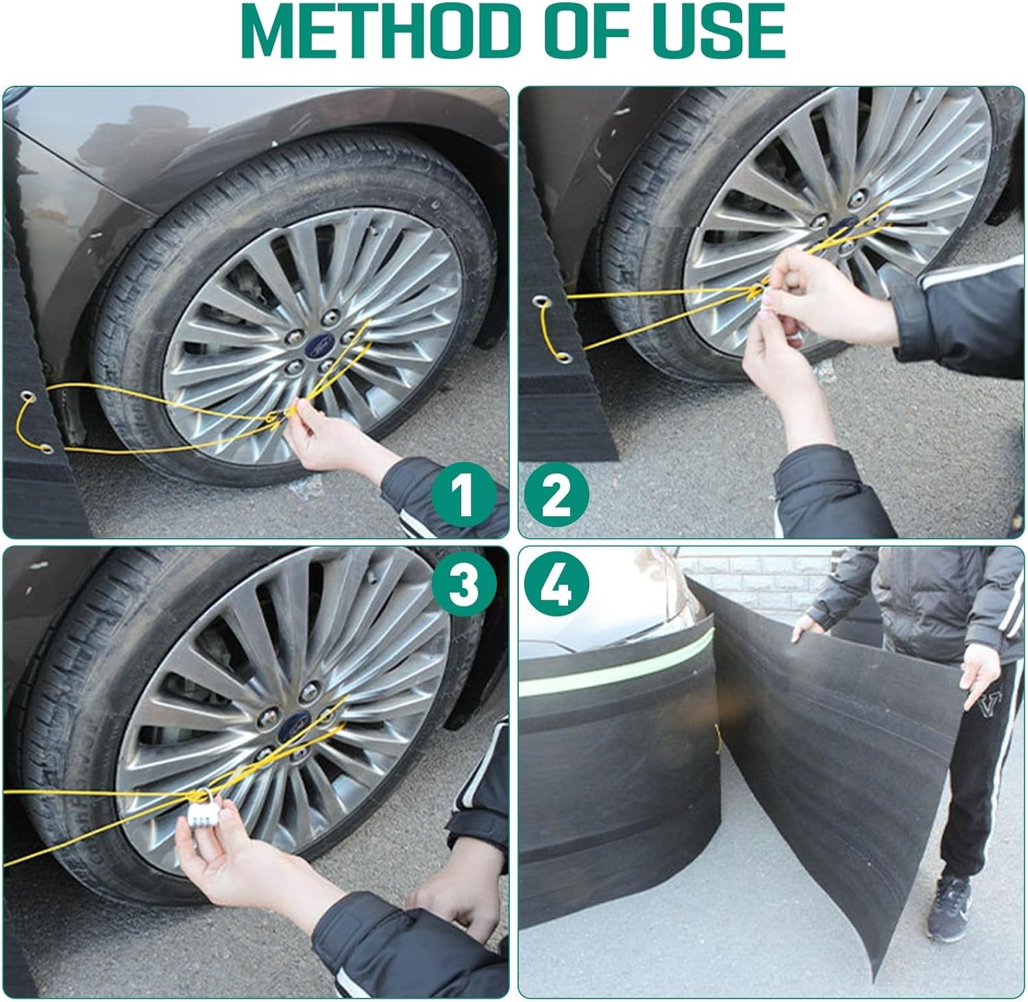 Mobile Home & RV Skirting - No-Drill Travel Trailer Cover, High Density Fiberboard Mesh, Thickened Storage Panel, 16m/52ft, 80cm High - Durable & Easy Installation Accessories