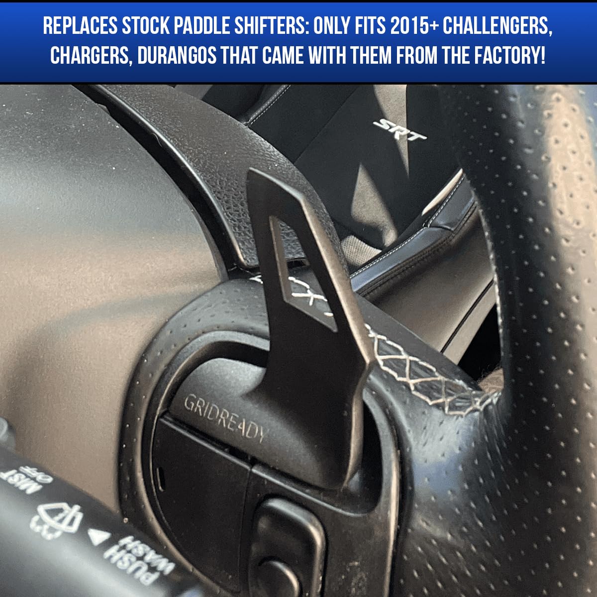 GRID READY パドルシフト GRIDREADY Paddle Shifter Extension for 2015+ Dodge Charger