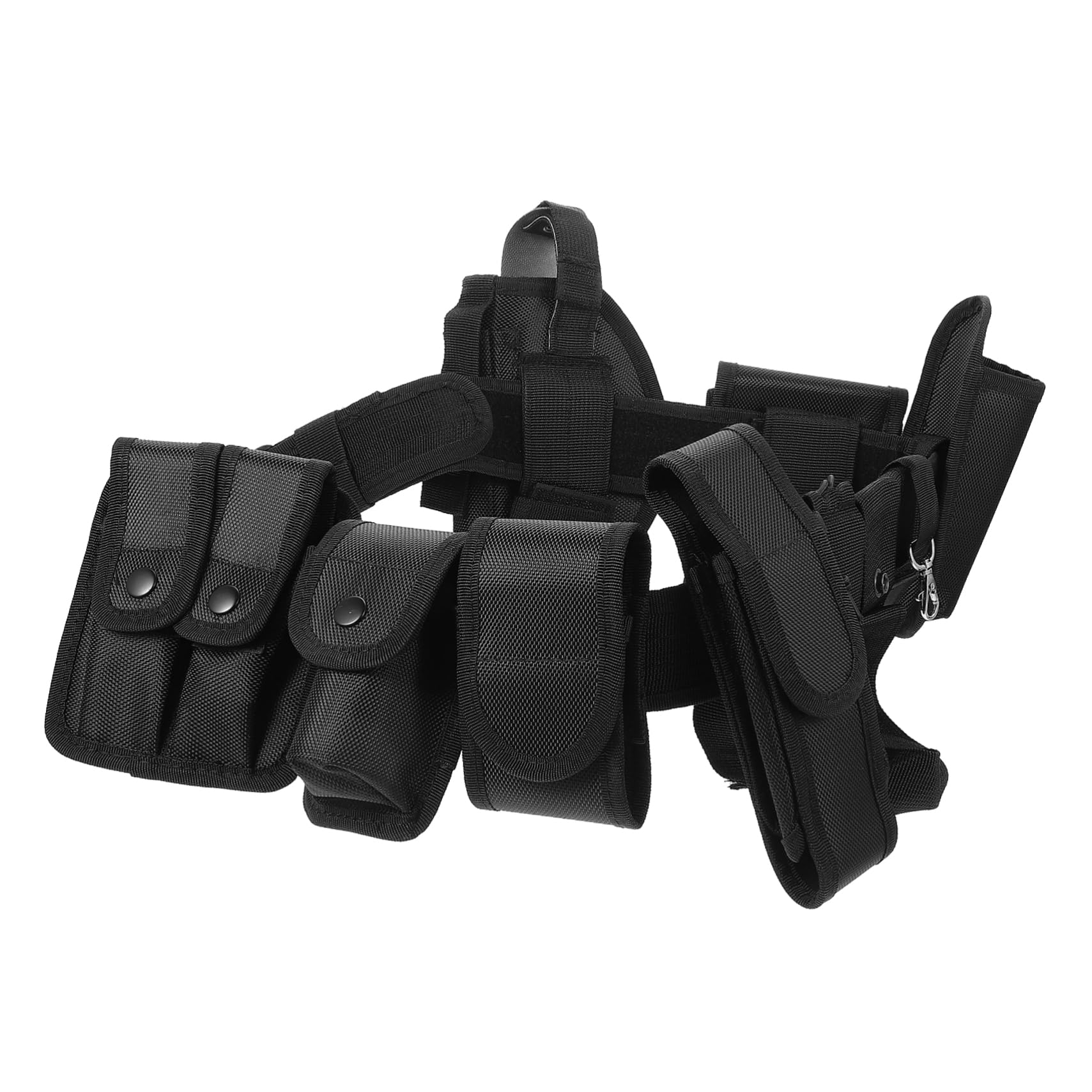 Milisten Lightweight Portable Utility Belt Multi-Purpose Duty Belt for Hunting Hiking Fishing