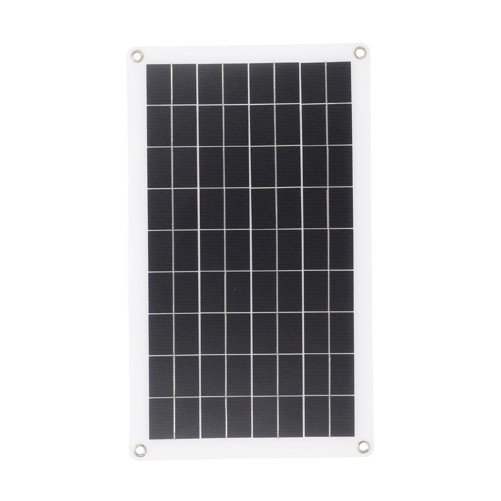 Kit Pannello Solare 20W Monocristallino con Controllore di Carica | Kit caricabatterie solare impermeabile, facile da installare per campeggio, auto, , barca, guida all\'aperto