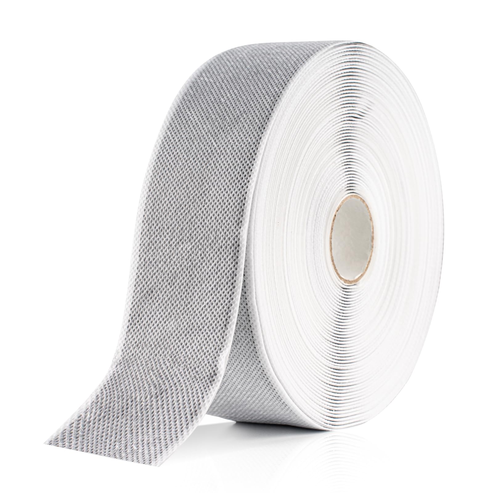 LLPT Butyl Sealing Tape 2” x 50 Ft Nonwoven Fabric Cover Self Adhesive Butyl Tape for Waterproofing Wet Areas (NF250)