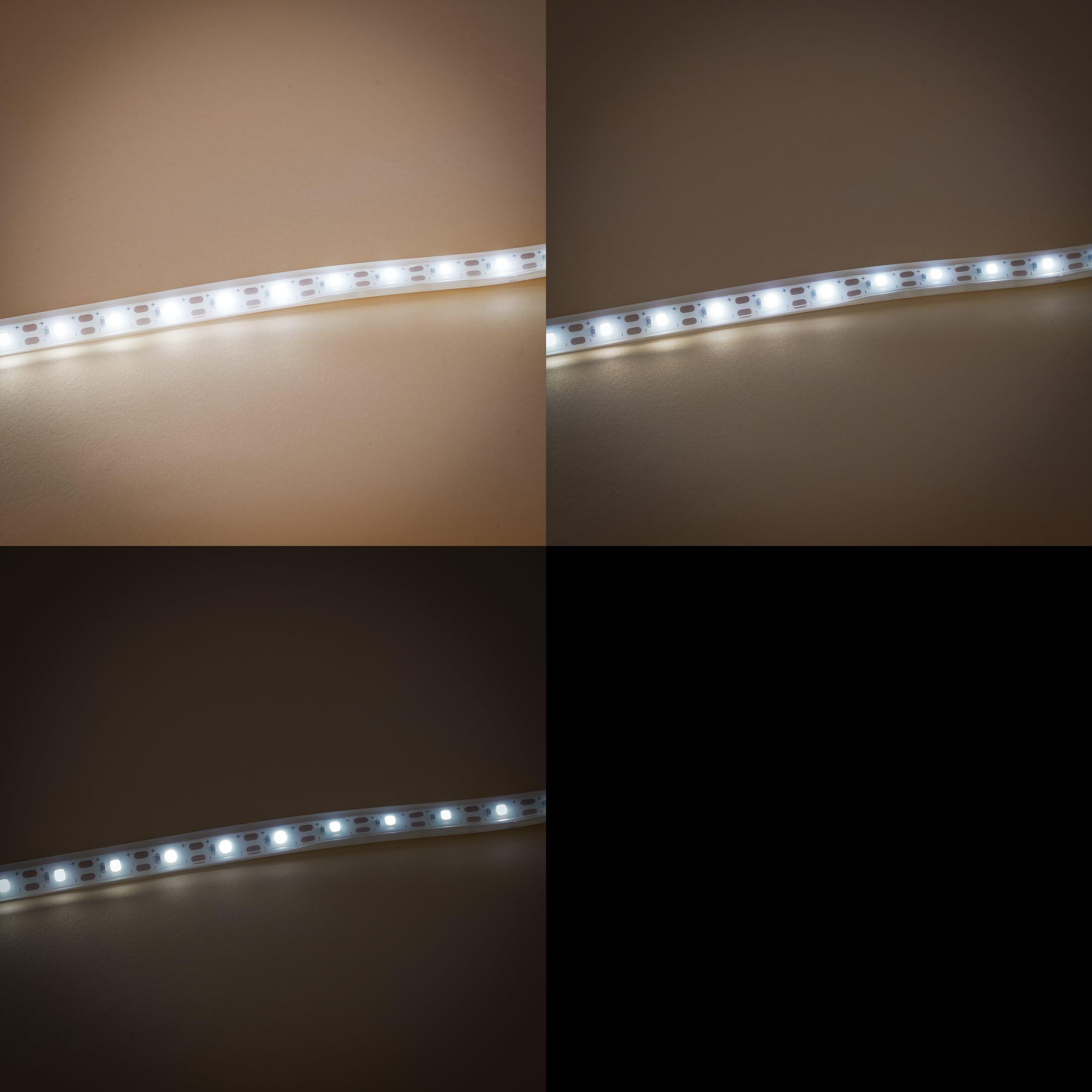 Esotec Solar LED Streifen Stripes, 5m, 300 LEDs, kaltweiß, Akku, Solarmodul, Erdspieß, Einbau Lichtschlauch, auf Rolle, Treppenstufen Licht, 6000K, IP54, außen, wetterfest, 102711
