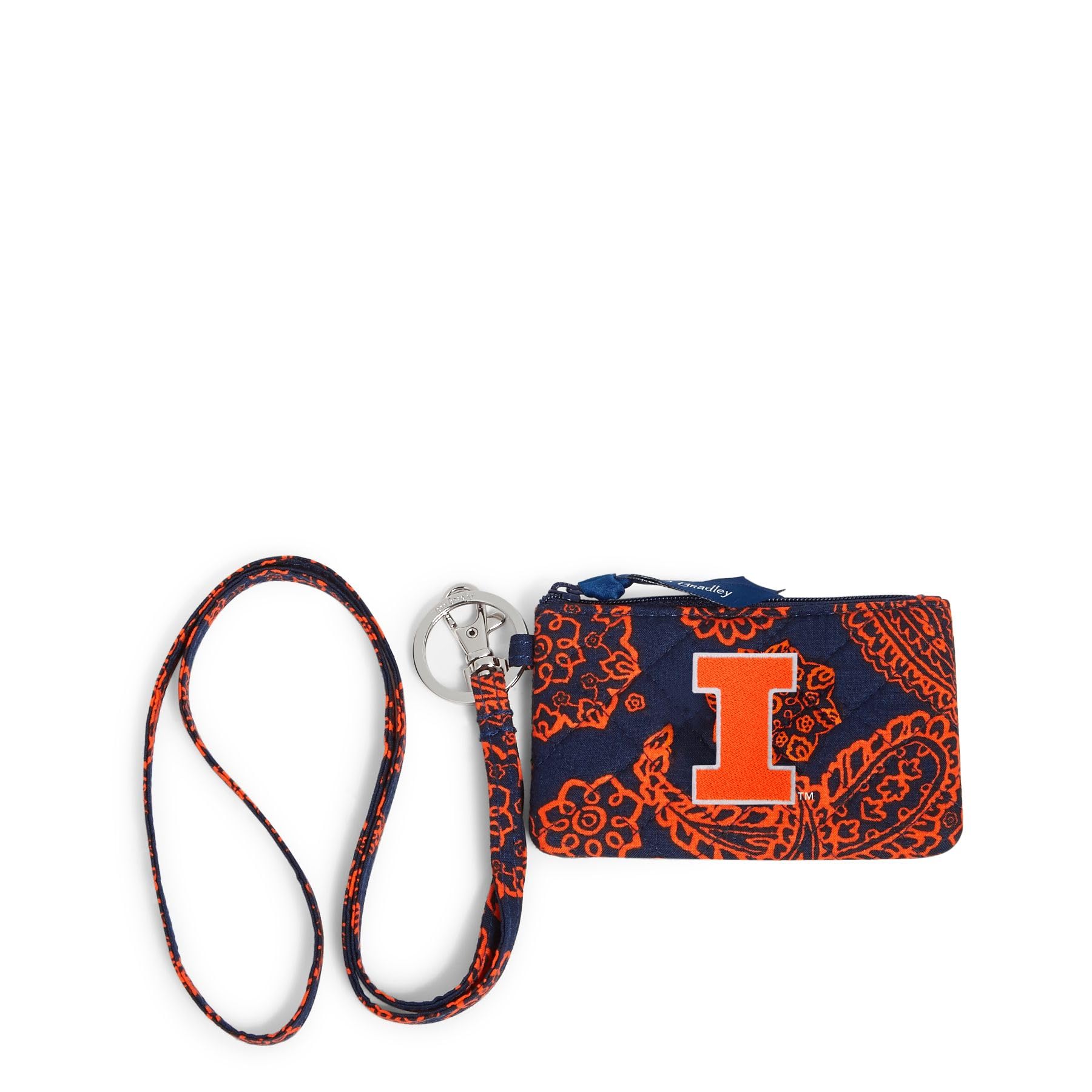 Vera Bradley Etui na dowód osobisty Kobiety Cotton Zip Id Lanyard (1 w zestawie)