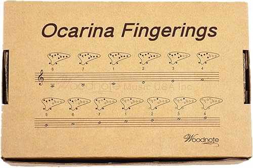Miniatura 4 de Woodnote Pro Modelo de cerámica - Flauta Ocarina Alto C de 12 agujeros - Fabricado en Taiwán