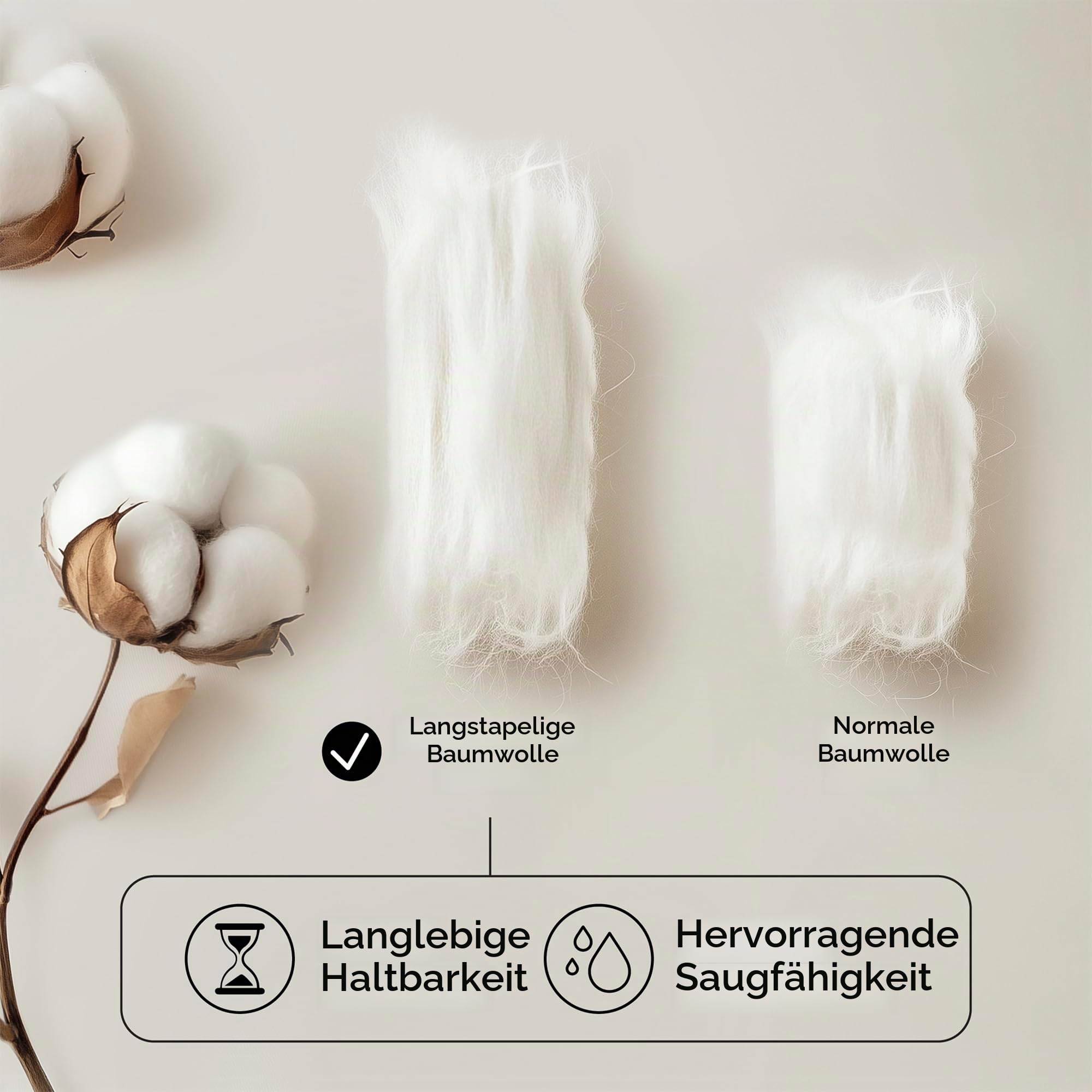 Madison Park Signature Luxus-Badetücher, 800 g/m², 100% Baumwolle, lang, übergroßes Badetuch-Set, 8-teilig, bestehend aus 2 Badetüchern, 2 Handtüchern und 4 Waschtüchern, cremefarben