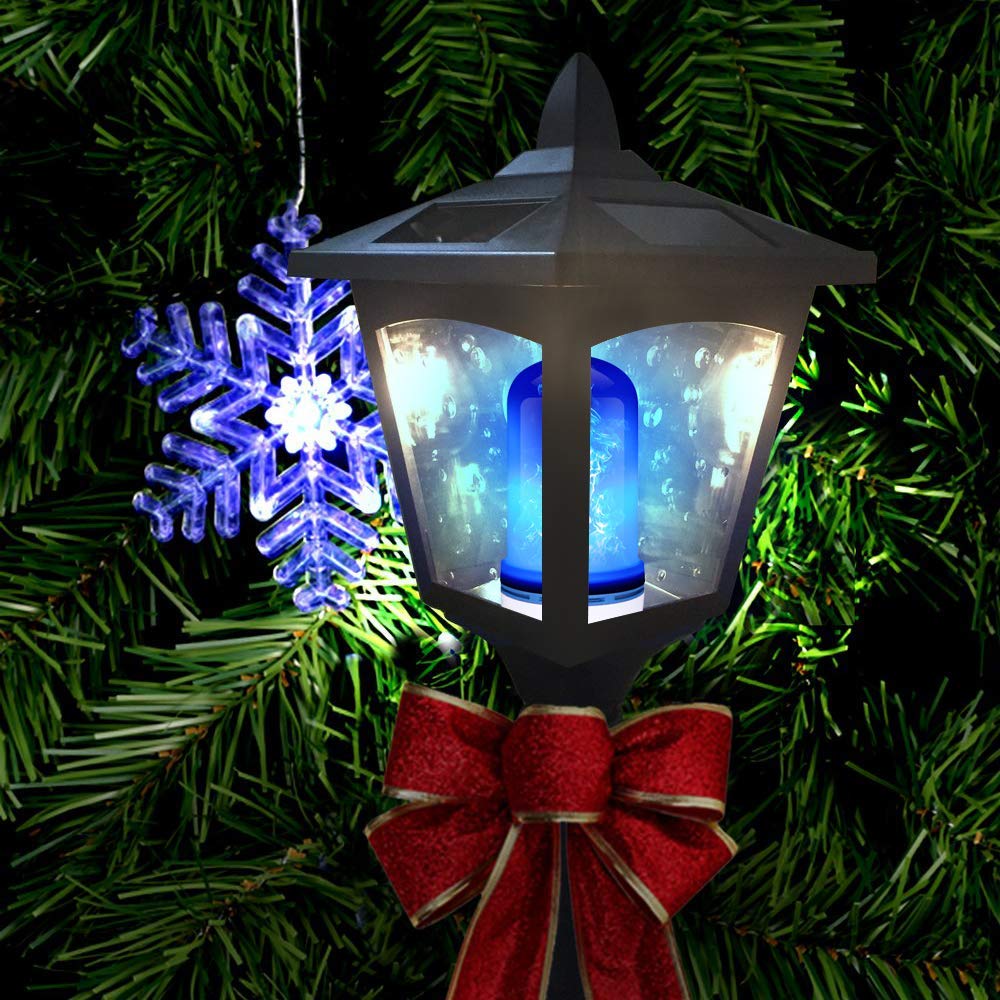 Lampade B22 Fiamma 6W 360°; Angolo del fascio 4 modalità LED effetto fiamma Lampadina emulazione sfarfallio Luce fuoco fiamma blu