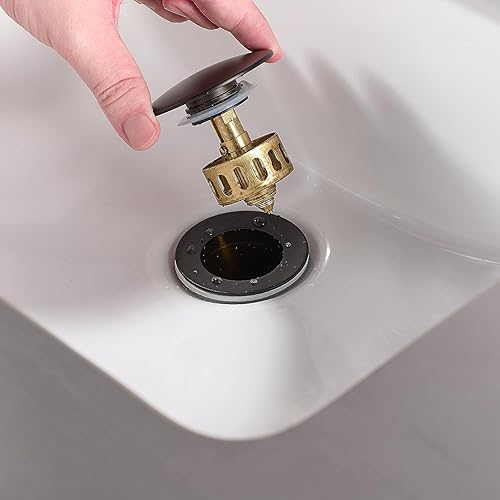 Miniatura 5 de Grifo de lavabo de baño, grifo de baño de 3 agujeros, cascada, grifo de cascada, grifo de cascada, grifos de tocador de baño para fregaderos, 3