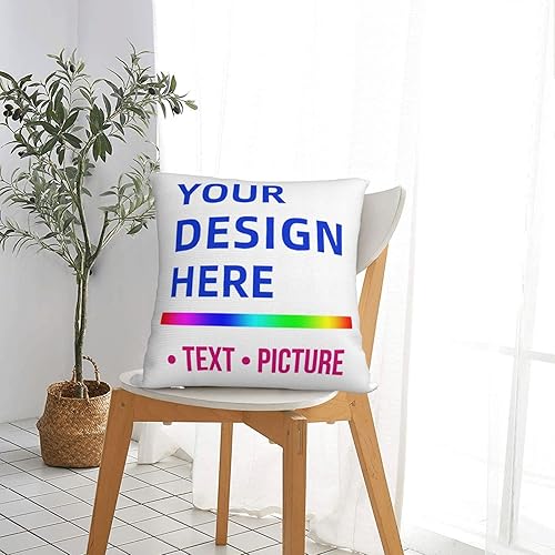 Miniatura 5 de Funda de almohada personalizada personalizada Funda de almohada estándar con imagen, texto y foto, regalos