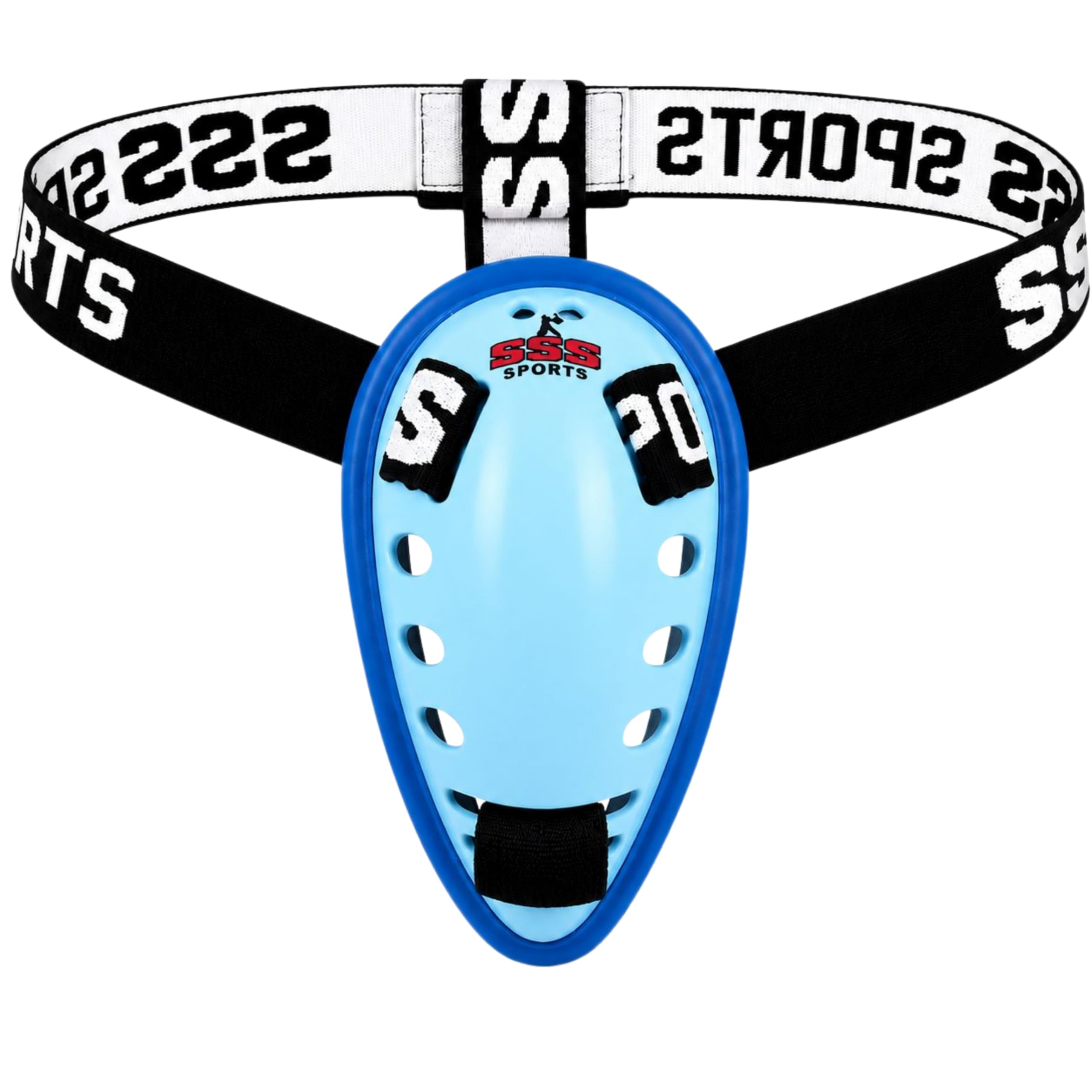 sss selmens SSS Cricket Abdominal Guard with Adjustable Waist Strap for Adults |Extra Soft Rubber Edges (Mens, Blue) Sold by SSS-picture-32