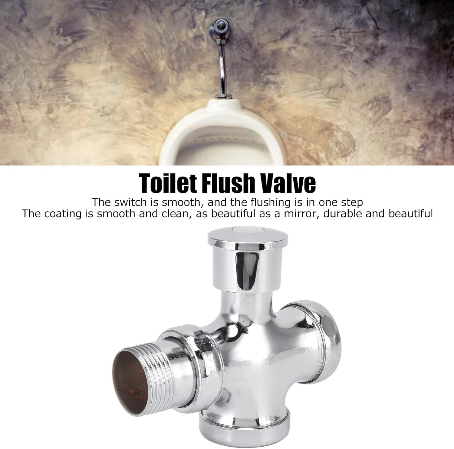 Urinal Flush Valve Zinc Alloy Mannual Time Delay Ubuy Singapore