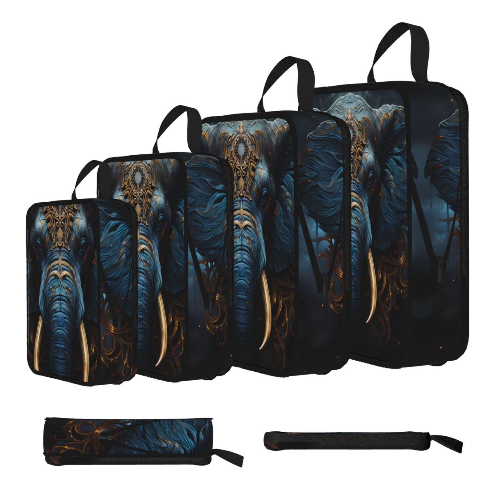 Eerie Elephant Compression Packing Cubes 4 Piece Set