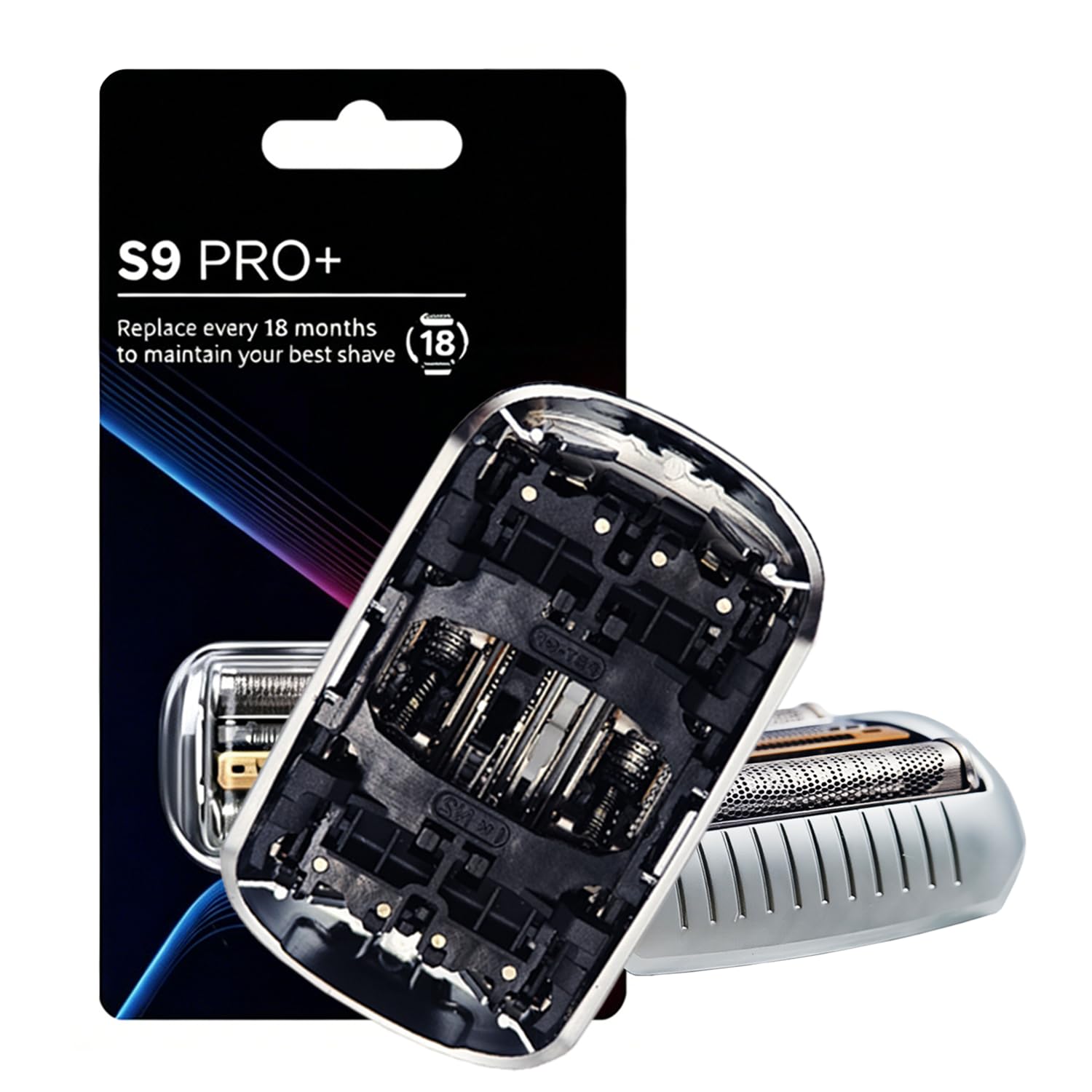 Electric Replacement Shaver Head S9 Pro+ 94M Pro Accessories Shaver Compatible with S9 Pro Electric Razors 9290cc, 9291cc, 9370cc, 9293s, 9385cc, 9390cc, 9330s, 9296cc (1 Pack)