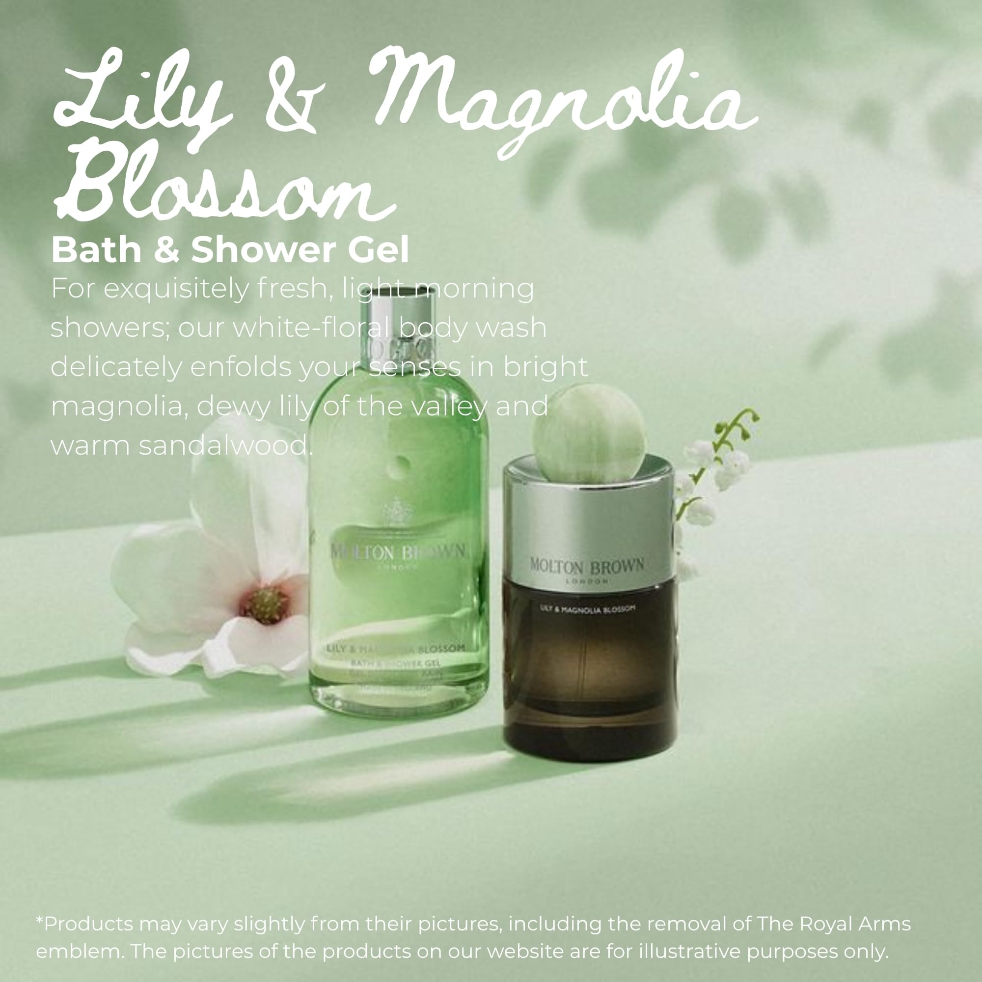 Molton Brown Lily und Magnolia Blossom Gel de baño y ducha 300 ml