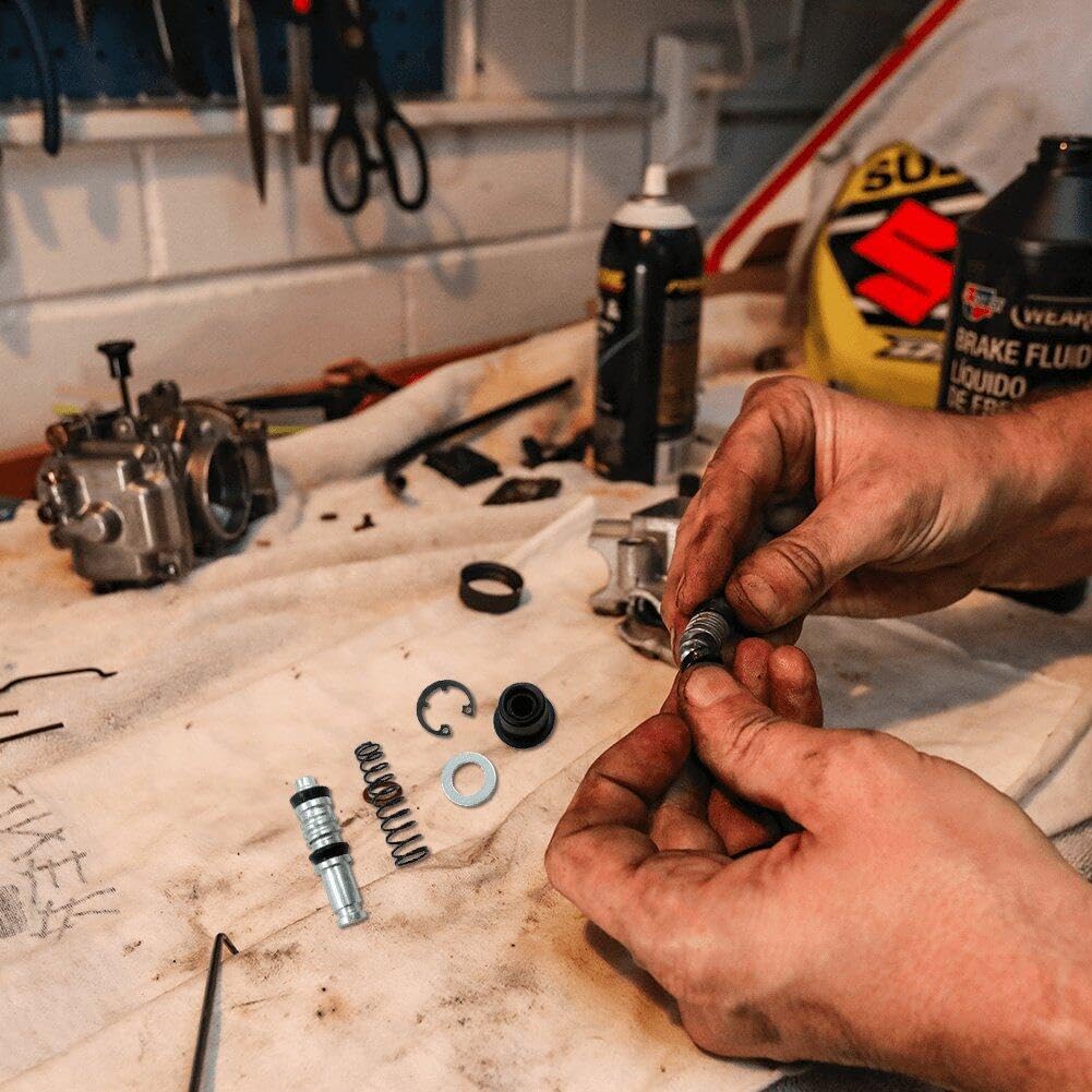 Kit De Réparation De Pompe De Frein Et D'embrayage Hlyjoon - Piston 12,7 Mm - Pour Maître-cylindre De Moto