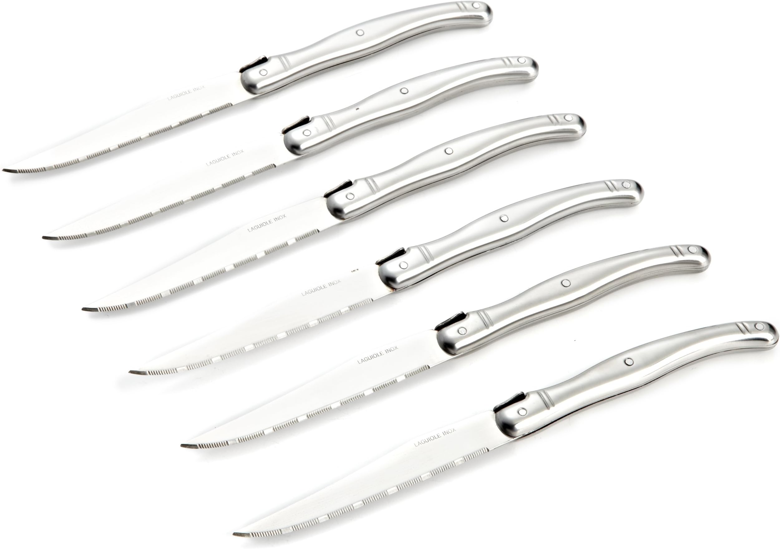 LeBrun Laguiole Stainless Steel Steak Knife Set