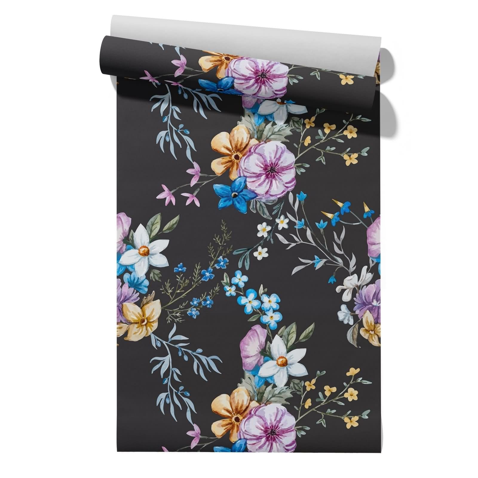 Cevan Style 9 Bedroom Paste The Wall Textured Embossed Wallpaper Roll Self Adhesive Flower Elegant And Natural 45X300cm