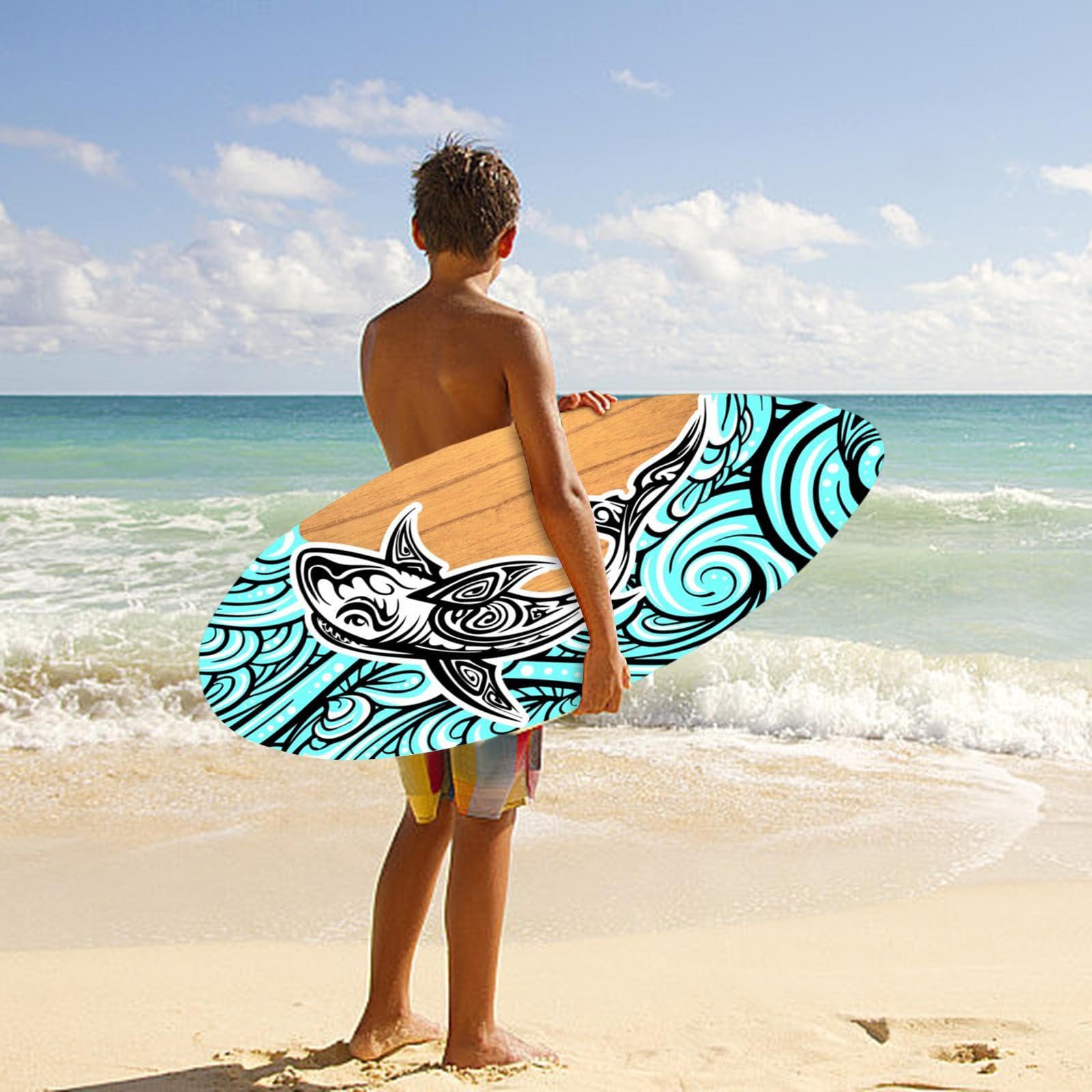 Baoblaze Tabla de Surf Skimboard Resistente