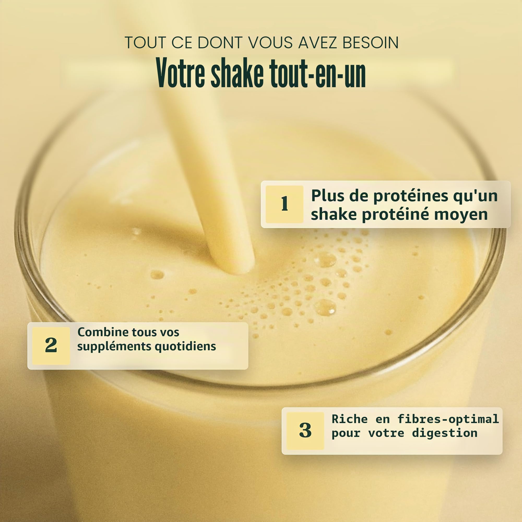Saturo Substitut de Repas Complet, Pack Test, Prêt à Consommer Riche en Protéines, Vitamines et Minéraux, Milk-Shake/Smoothie, 24 x 330 ml