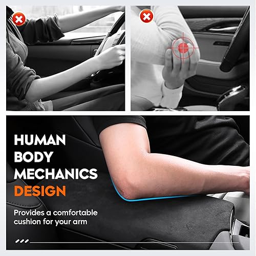 Miniatura 7 de Youxmoto Tapa de consola central 07-14 apta para Chevy Silverado 1500 2500HD 3500TahoeSuburban funda para reposabrazos para GMC Sierra Yukon 2007