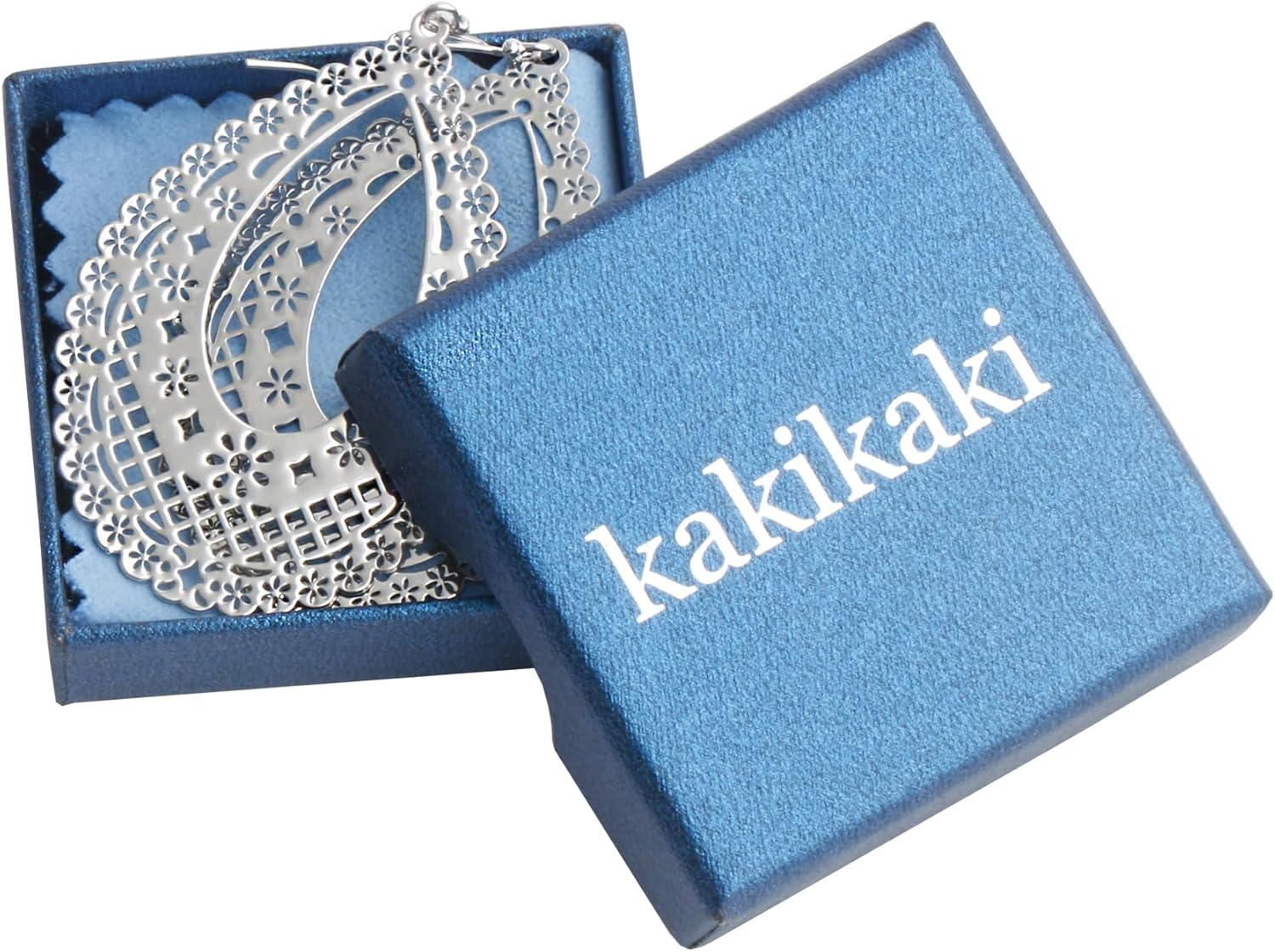 Handmade Boho Filigree Teardrop Dangly Earrings for Women, Sterling Silver Hooks - Image 7