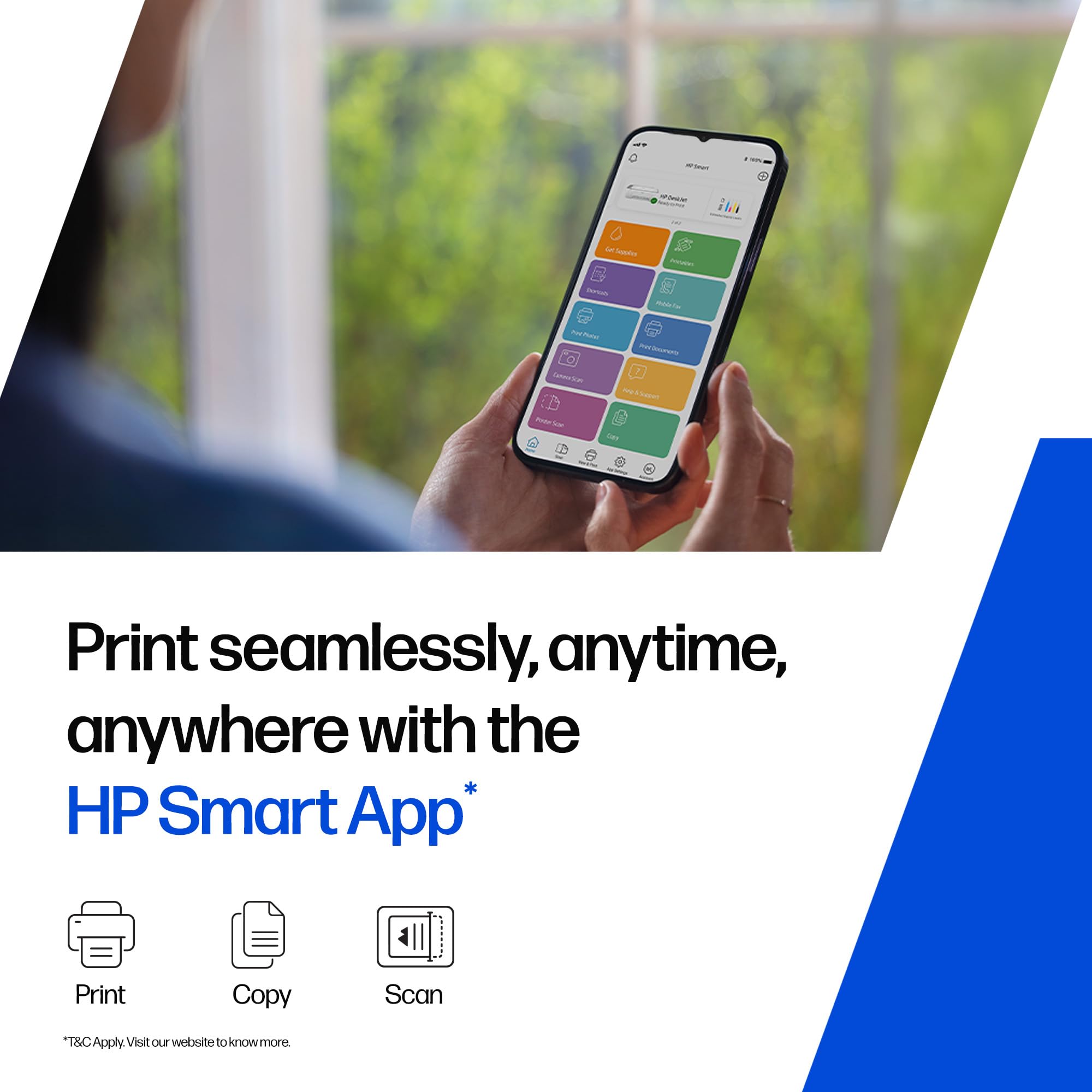 HP AI Capable Ink Advantage 2986 Dual Band WiFi (up to 10X Faster) Colour Printer - Print/Scan/Copy Ideal for Home — Amazon image 10
