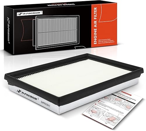 A-Premium Filtro de aire de motor compatible con Kia Sedona 2002 2003 2004 2005 V6 3.5L