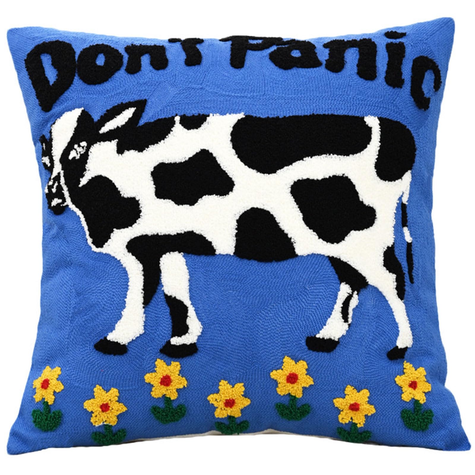 Msioytog Animal Pillow Cover Polyester Cotton Sofa Bedroom Decoration Washable Decorative Accent Piece Polyester Cotton Pillowcase