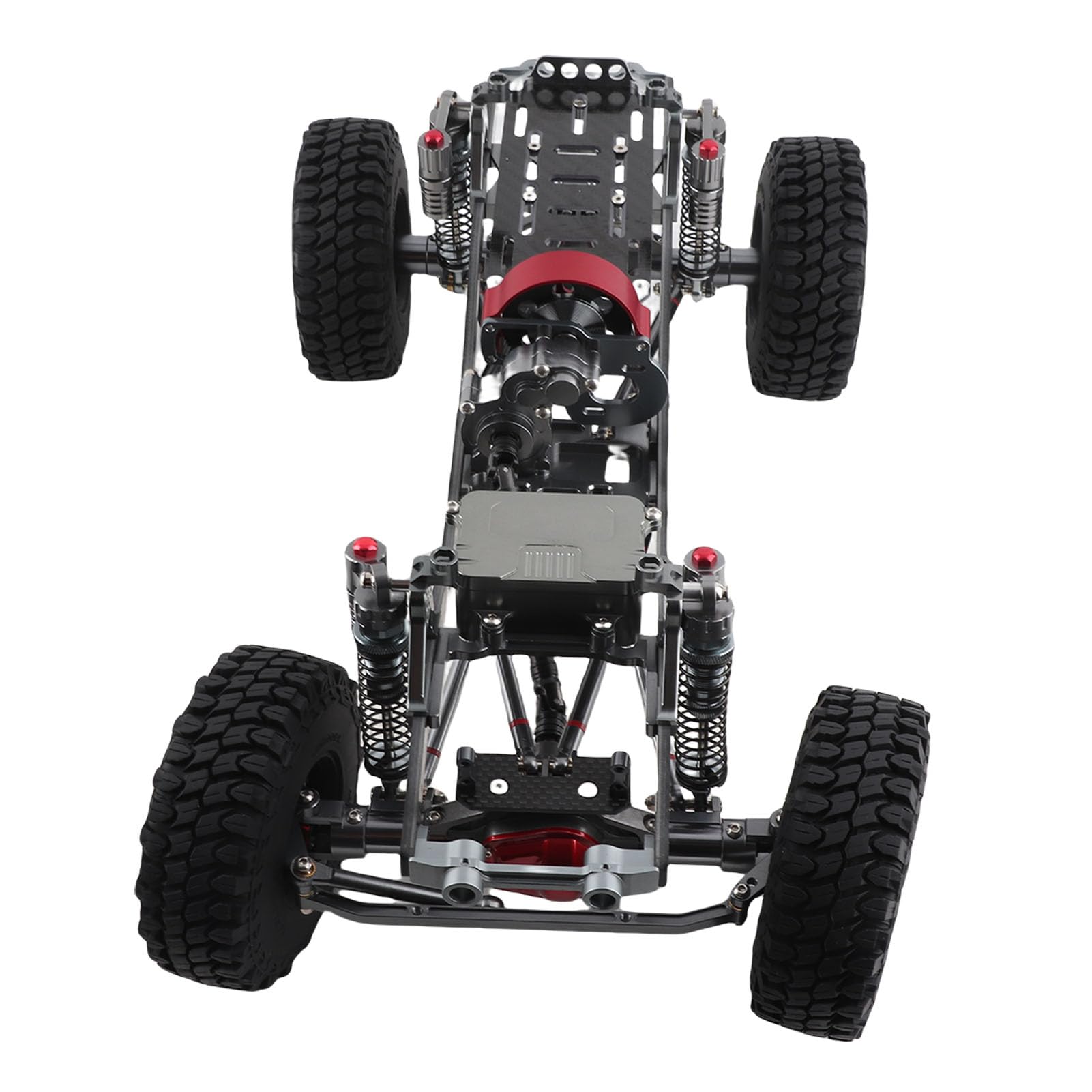 Châssis de voiture RC VINGVO en aluminium métallique léger pour mise à Châssis de voiture RC VINGVO en aluminium métallique léger pour mise à