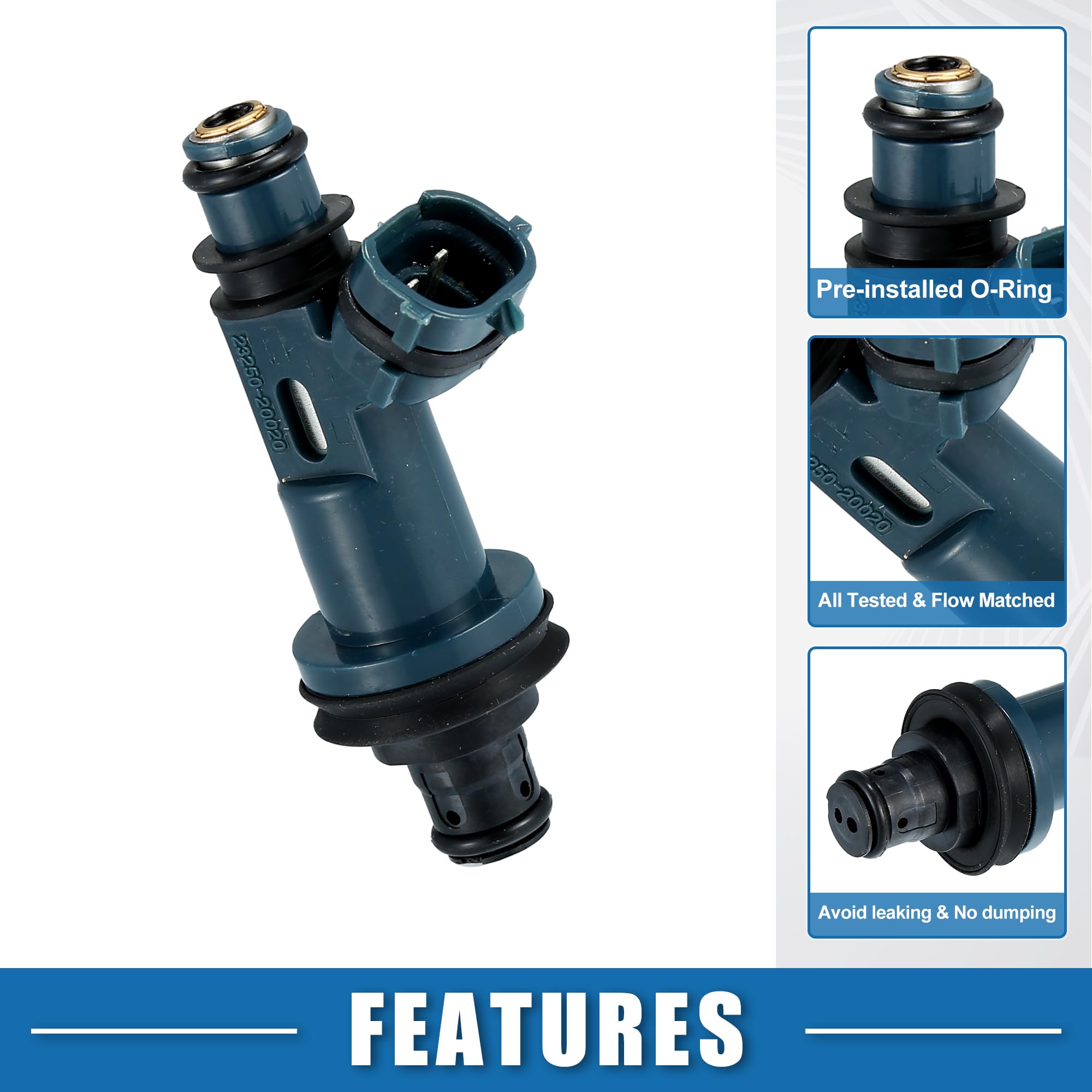 そちこ Amazon.com: A ABSOPRO Fuel Injector No.23209-20020/23209